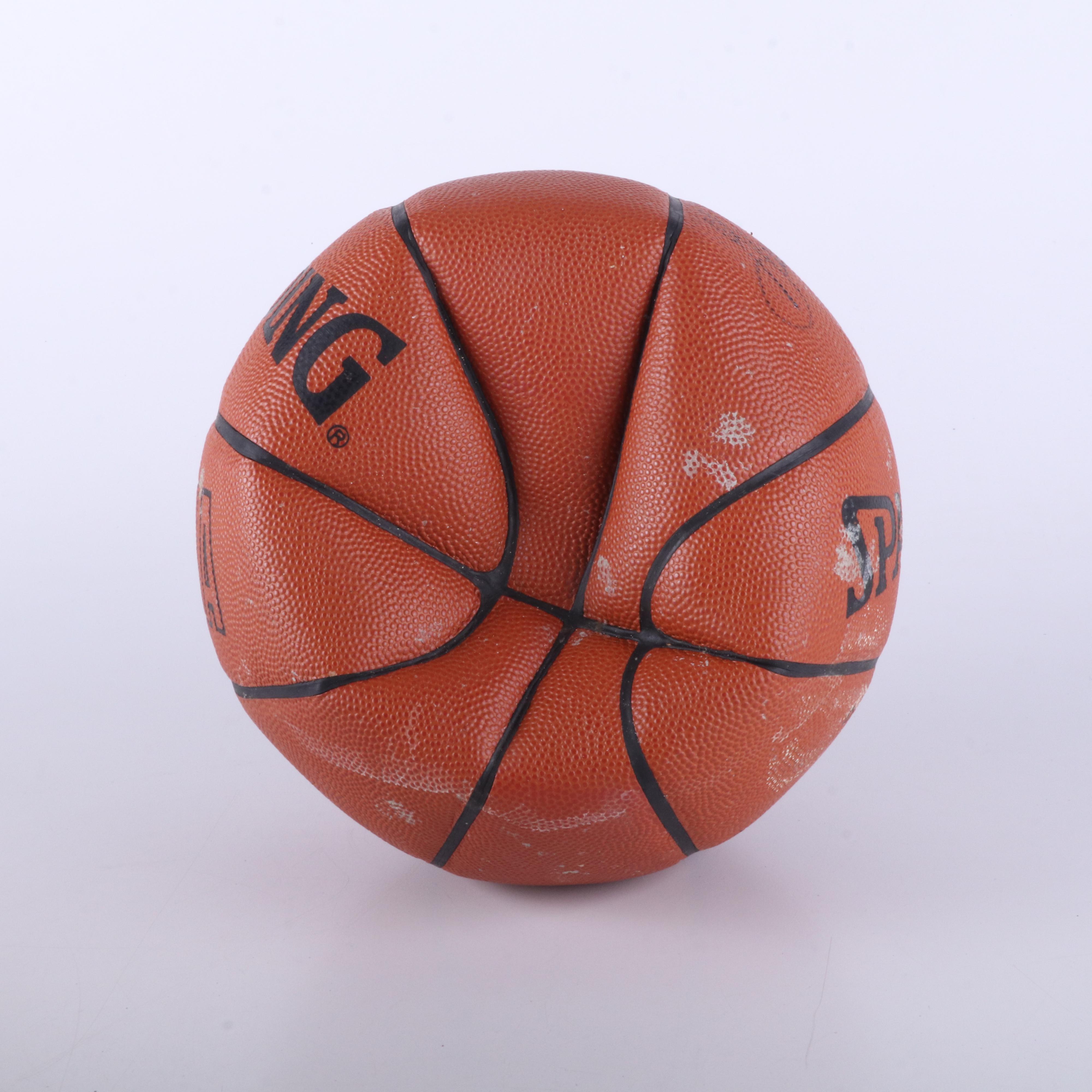 George Gervin NBA HOF Signed Basketball, John L. Smith Signed Football