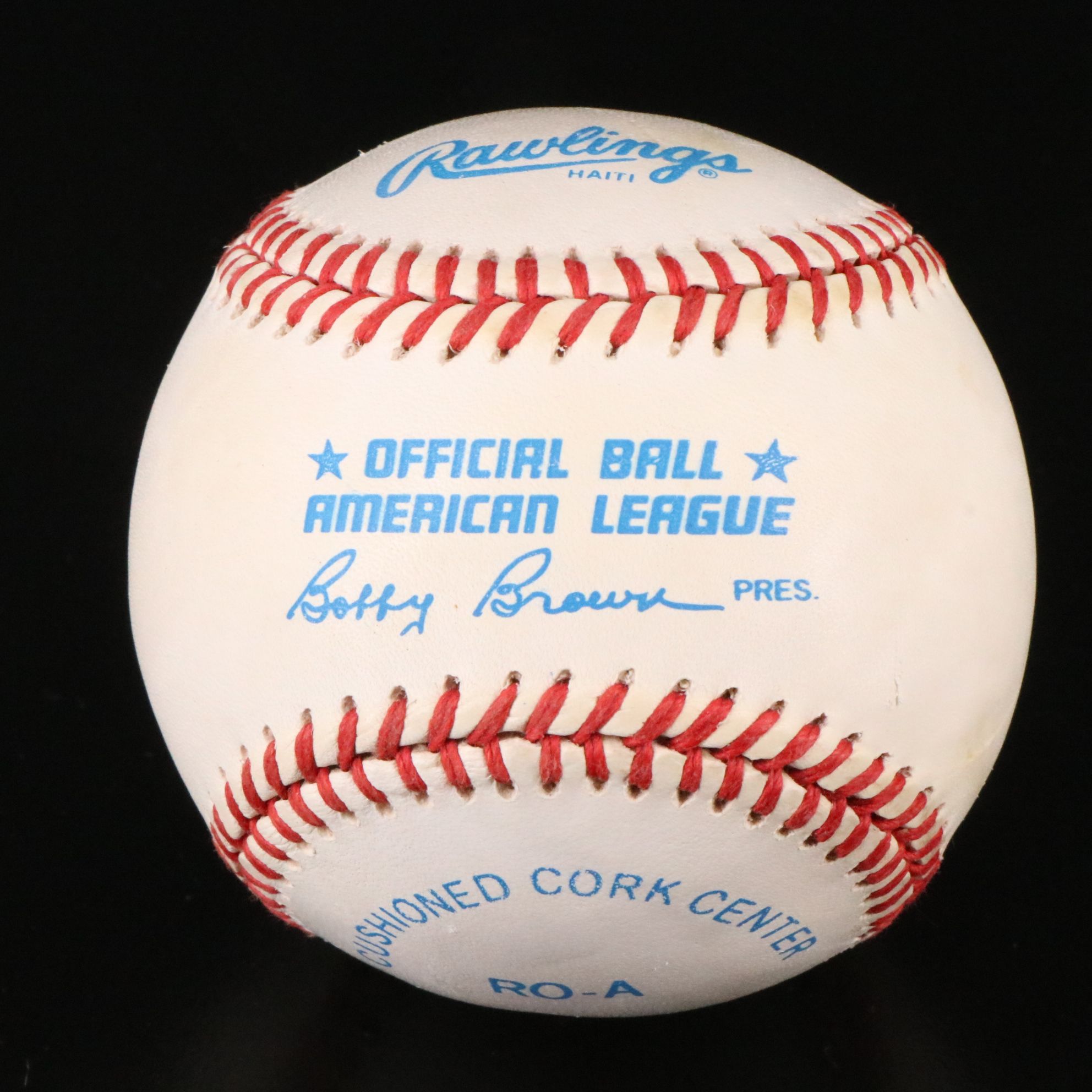 Ken Griffey Jr. and Ken Griffey Sr. Signed Rawlings Official AL Baseball