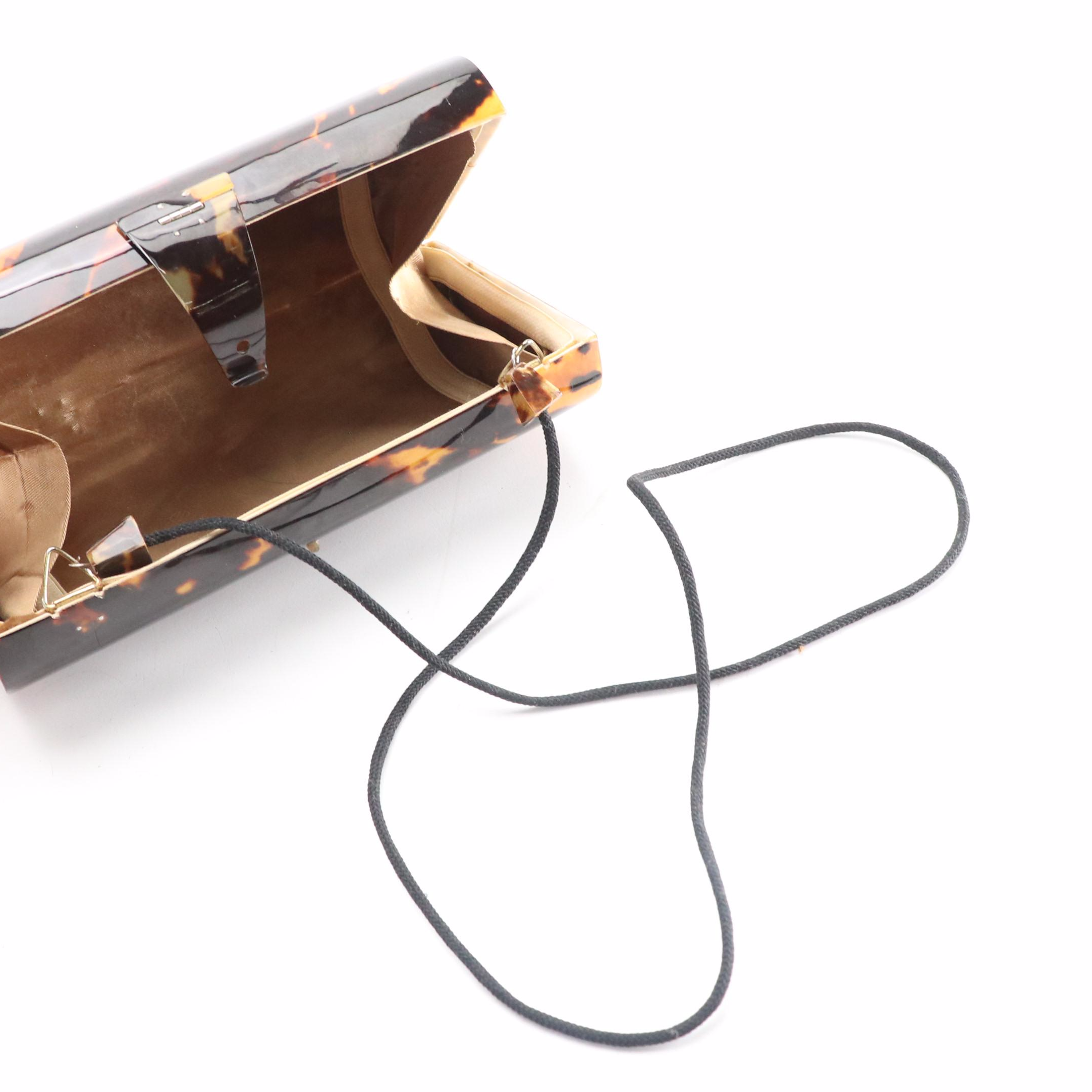 Tortoiseshell Convertible Evening Clutches