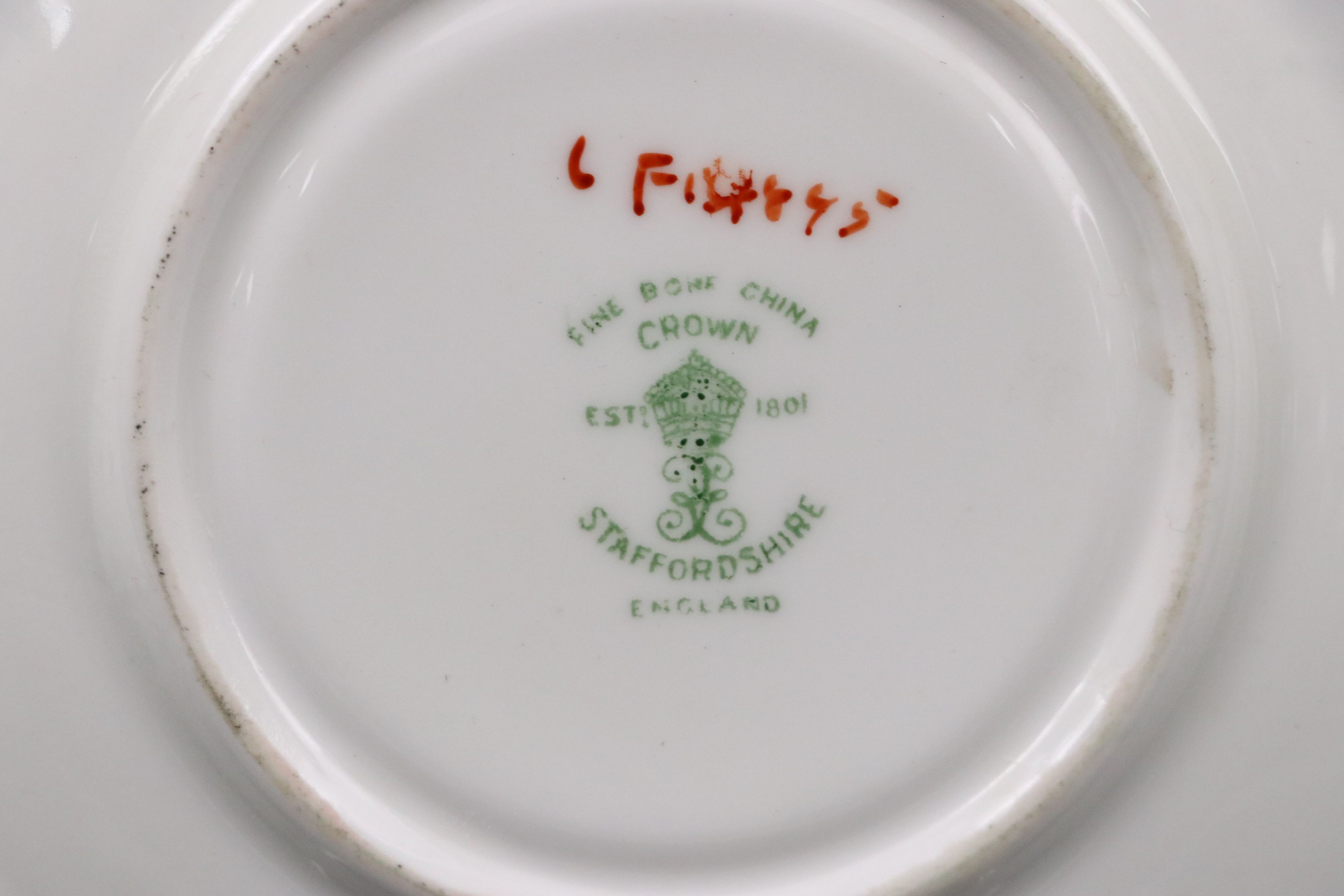 Crown Staffordshire "Forget Me Not" Bone China Coffee and Tea Set