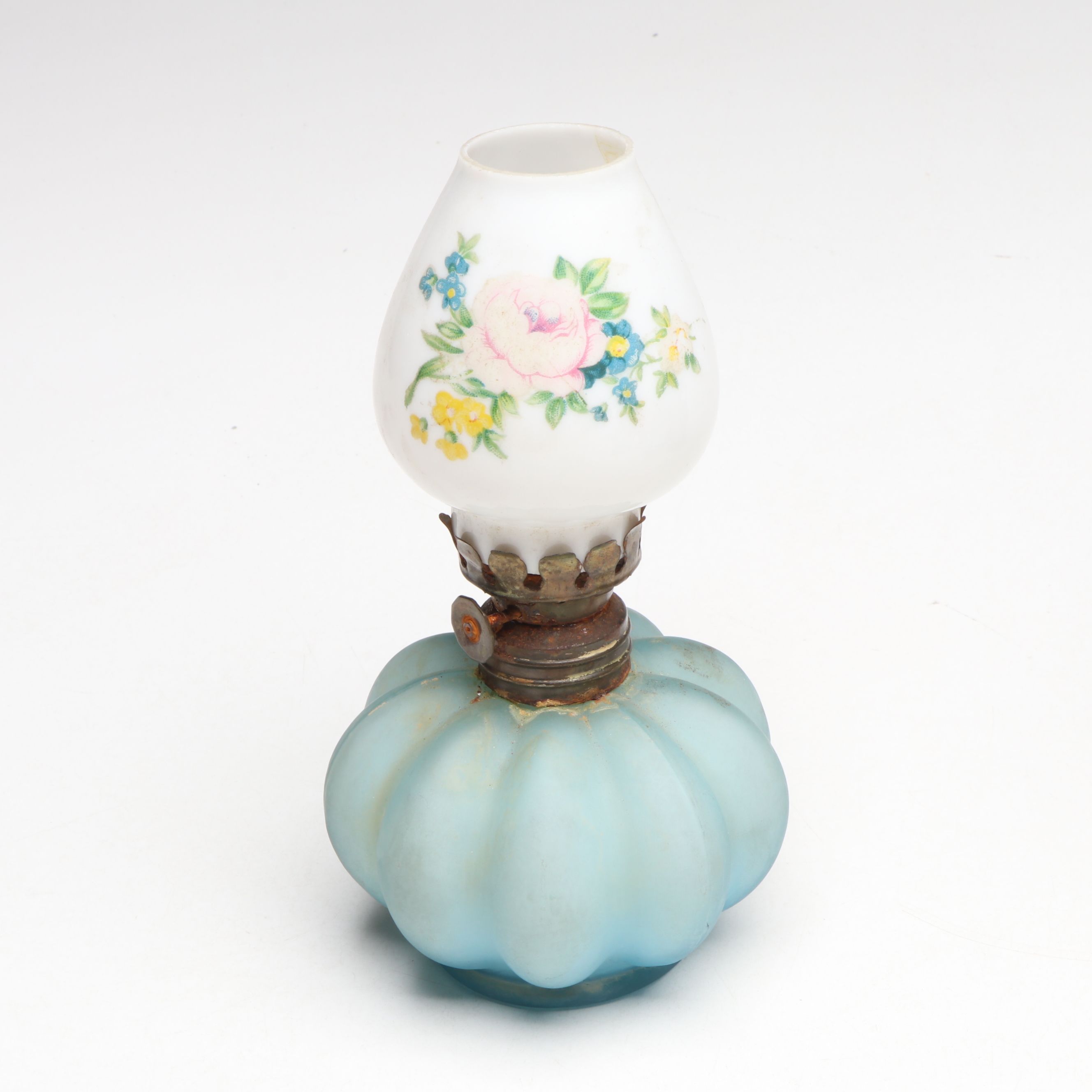 Milk Glass, Metal, Blown Glass and More Oil and Kerosene Lamps