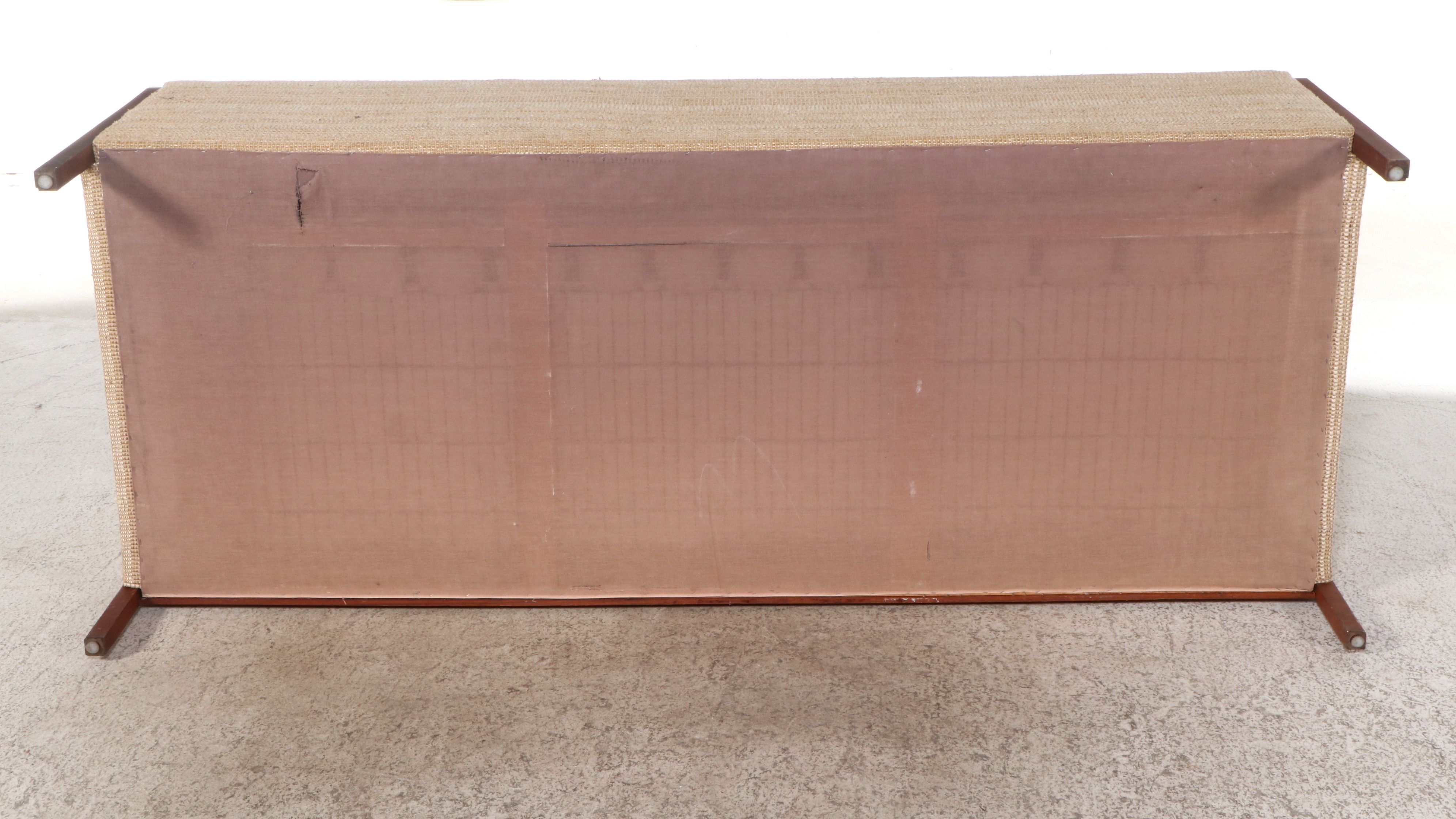 Danish Modern Style Wooden Frame Sofa with Removable Cushions