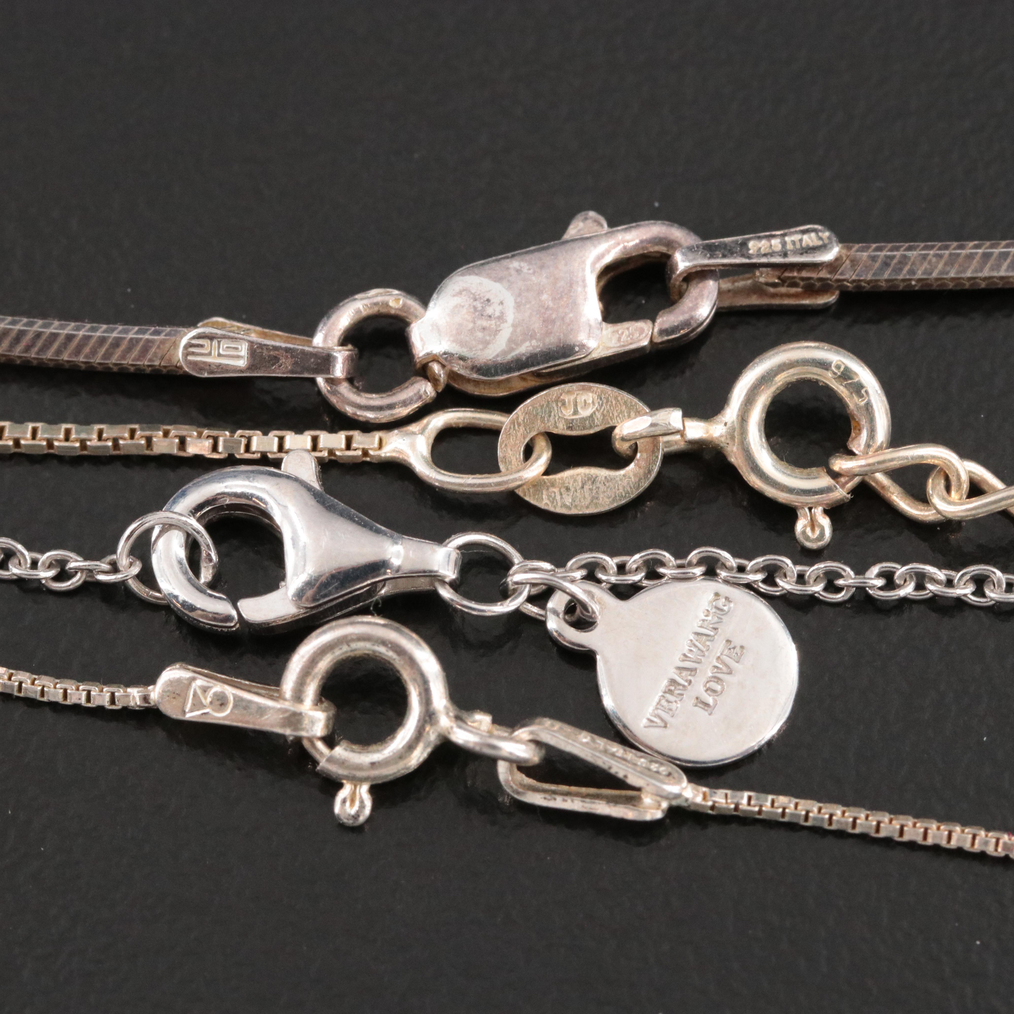 Sterling Necklace Collection Featuring Claddagh, Fancy Diamonds and Stars