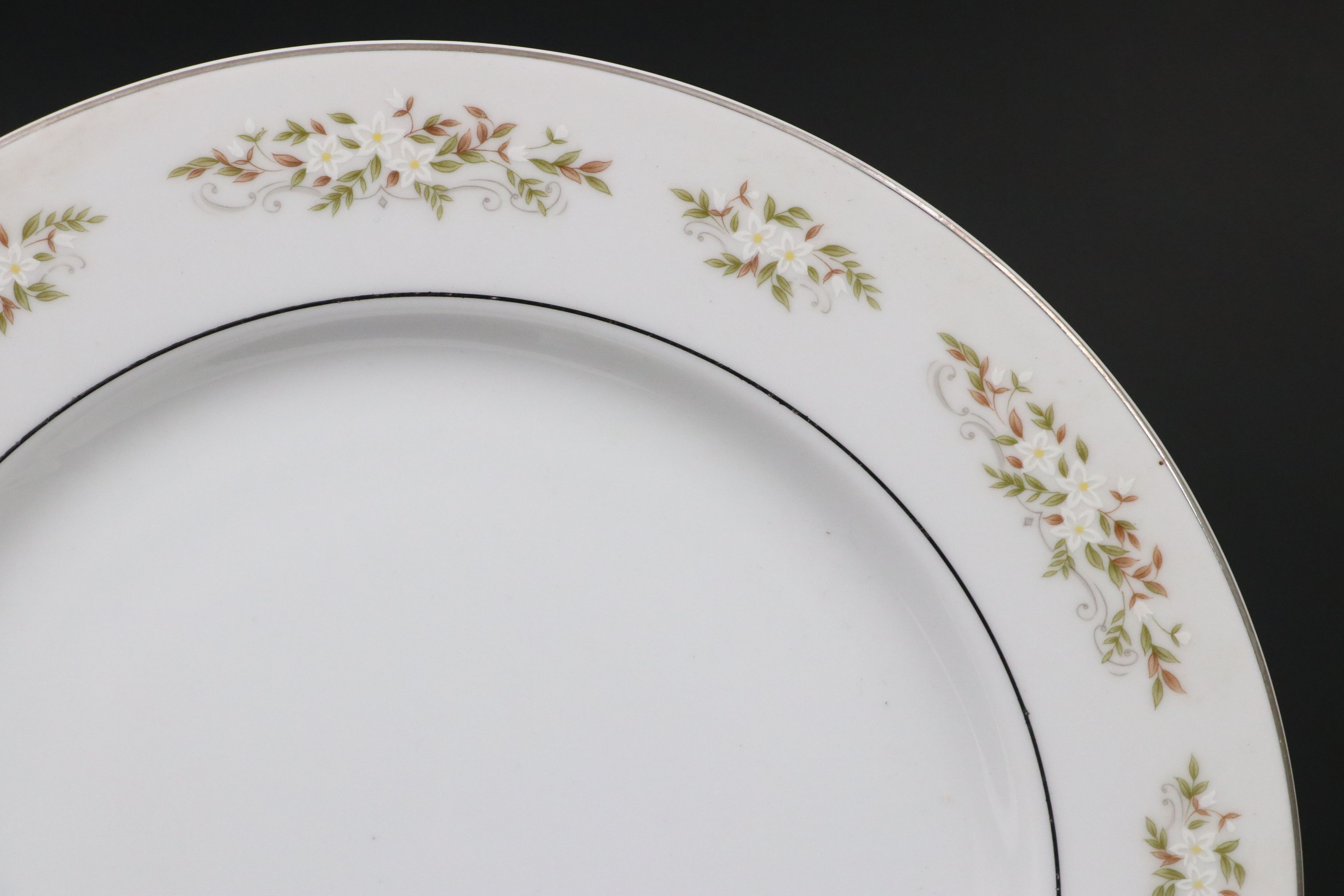 Gorham "Lady Anne" Cake Plate and Server with More Ceramic and Glass Serveware