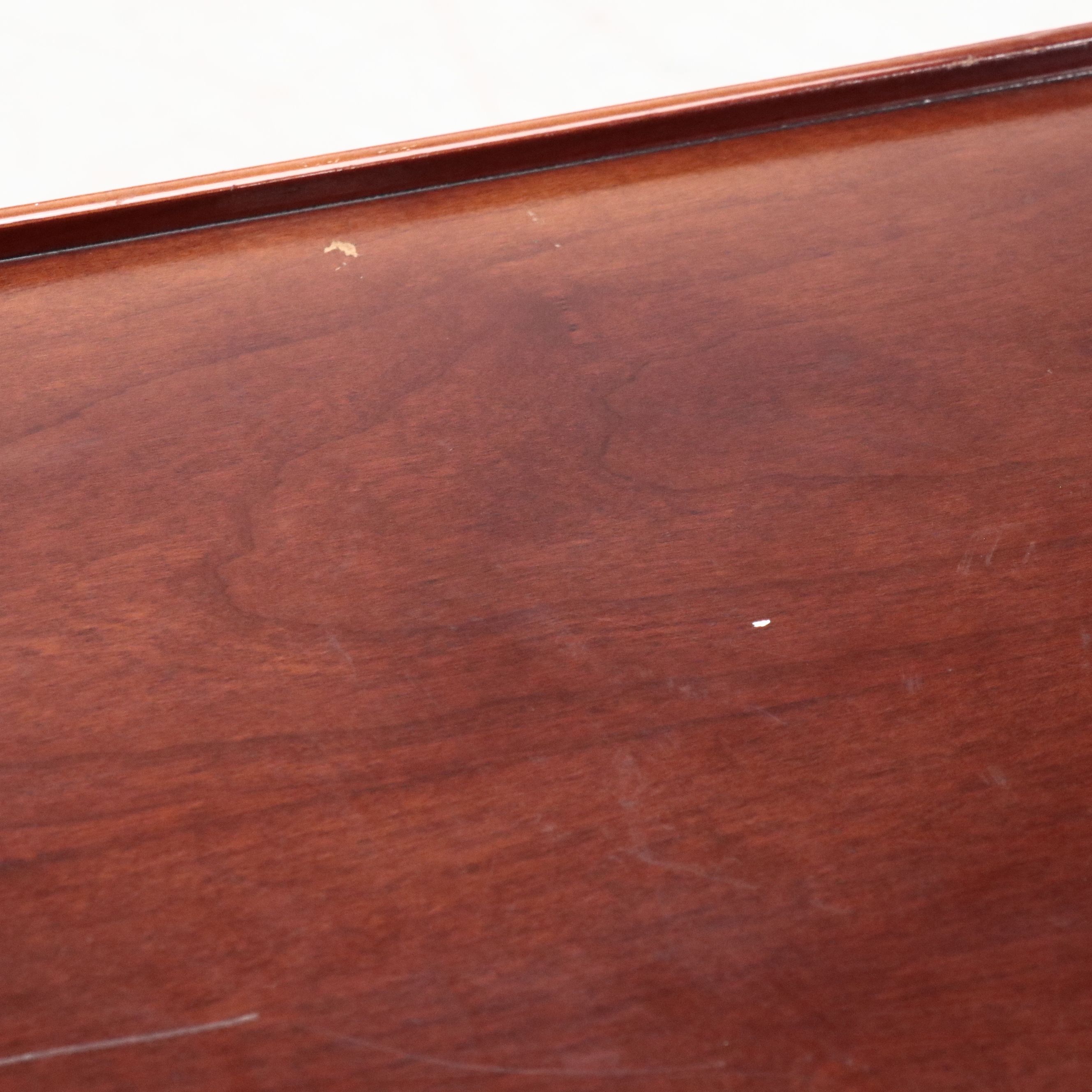 The Bombay Co. Regency Style Single-Drawer Mahogany Side Table