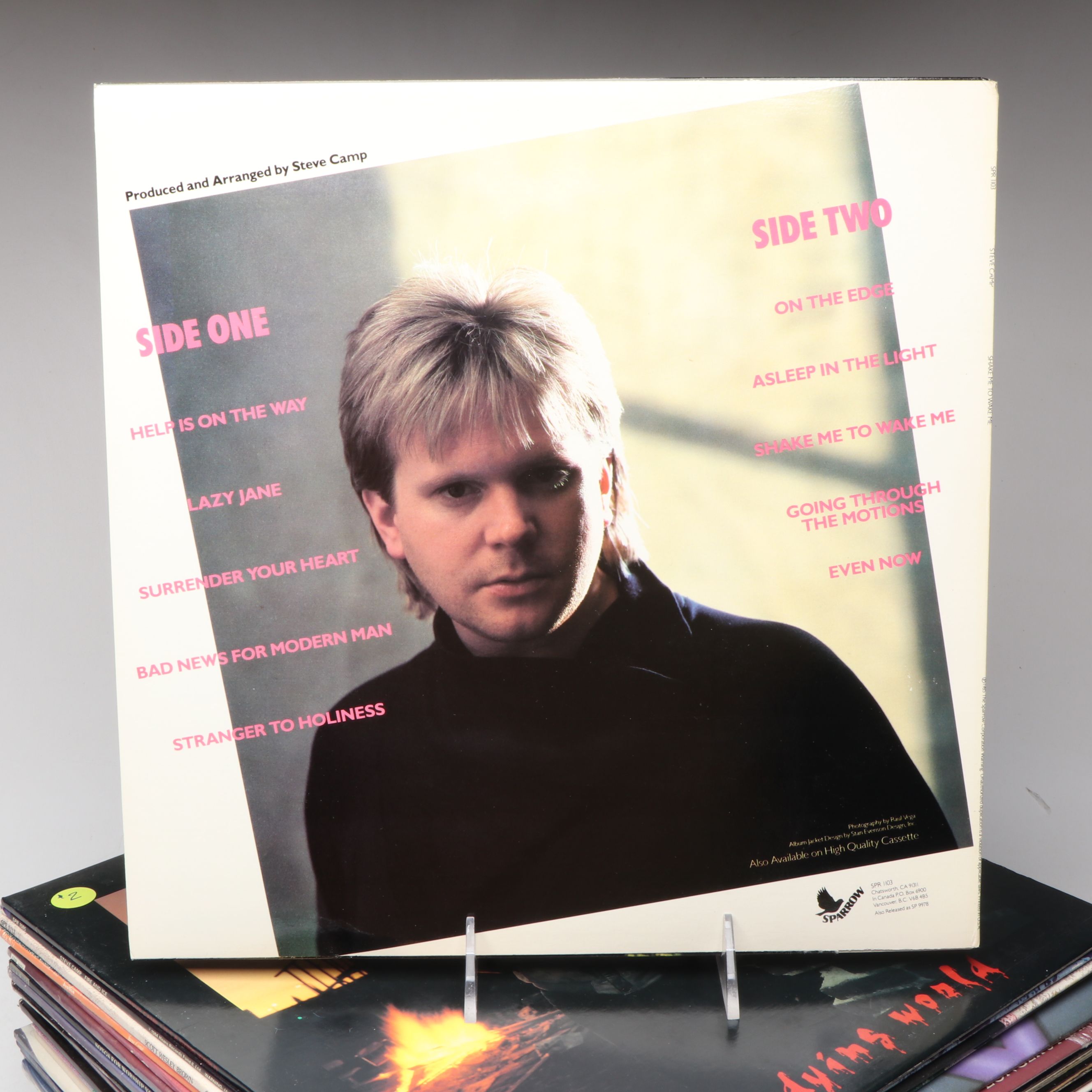 Steve Camp, White Heart, Steve Archer, Petra, and More Vinyl Record Albums