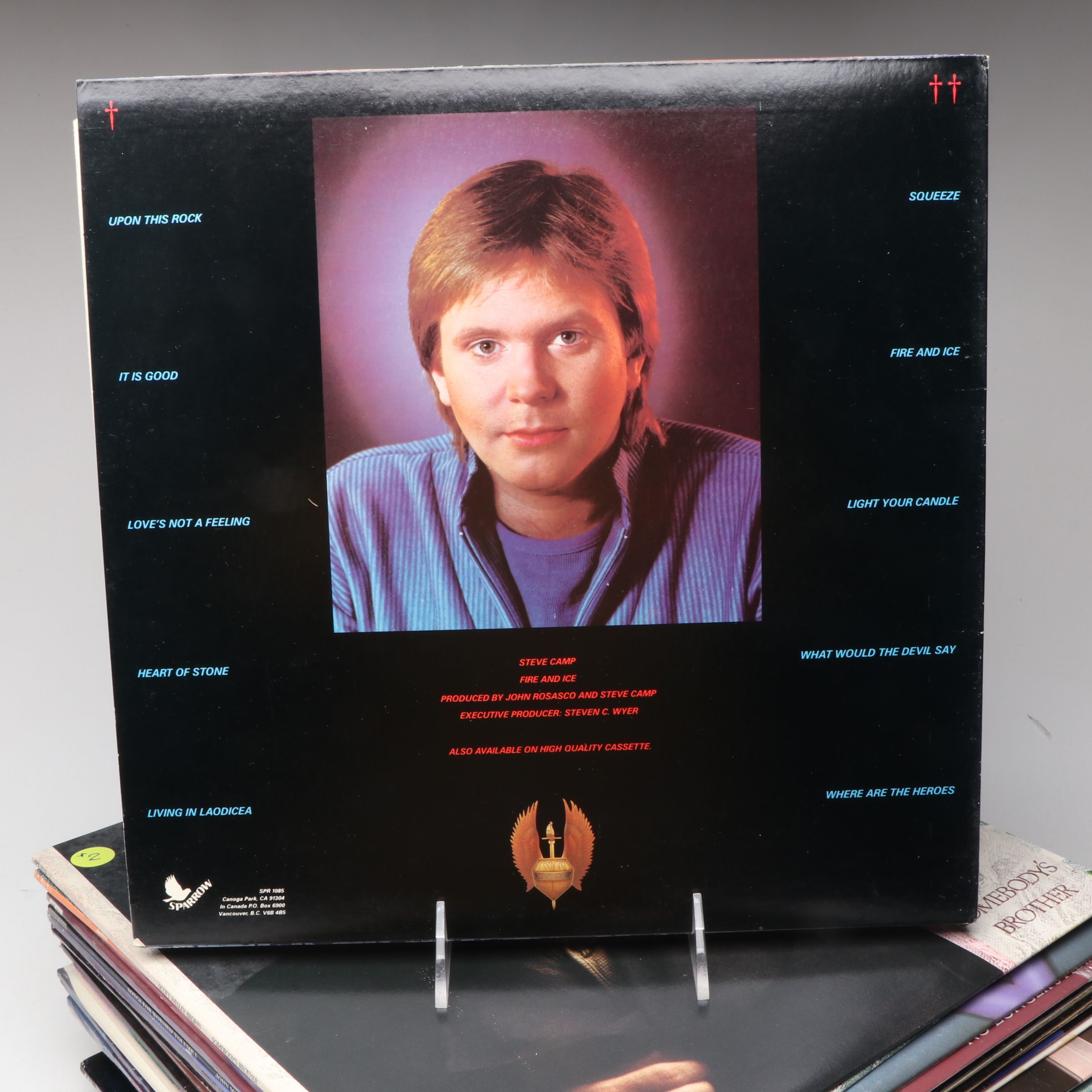 Steve Camp, White Heart, Steve Archer, Petra, and More Vinyl Record Albums