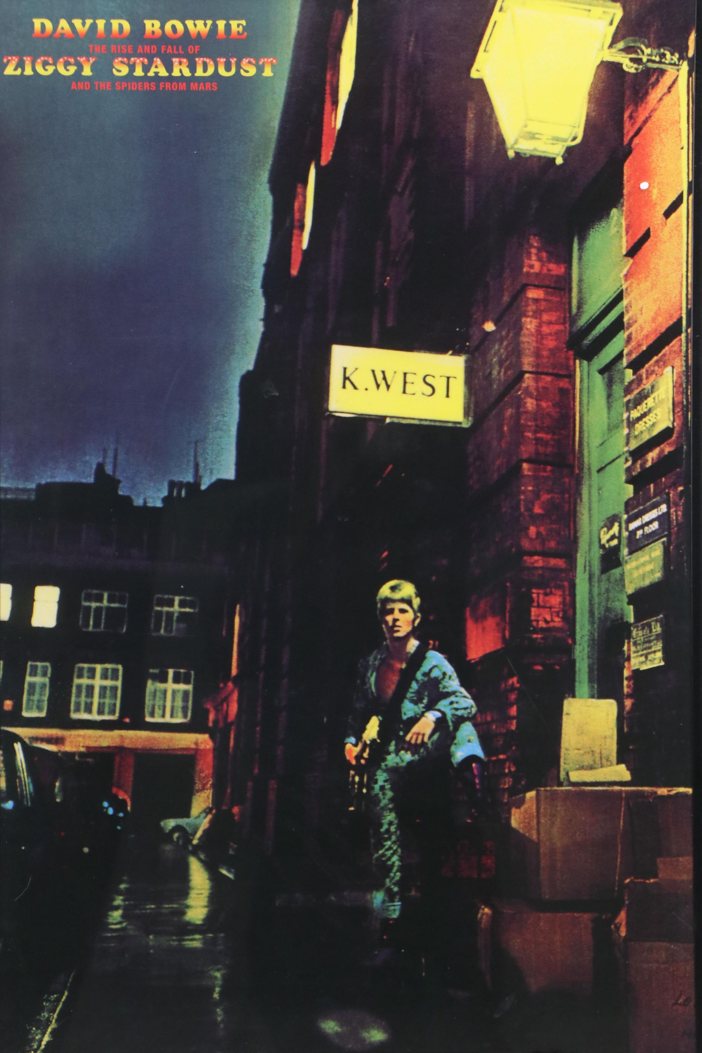David Bowie "The Rise and Fall of Ziggy Stardust" Offset Lithograph Poster