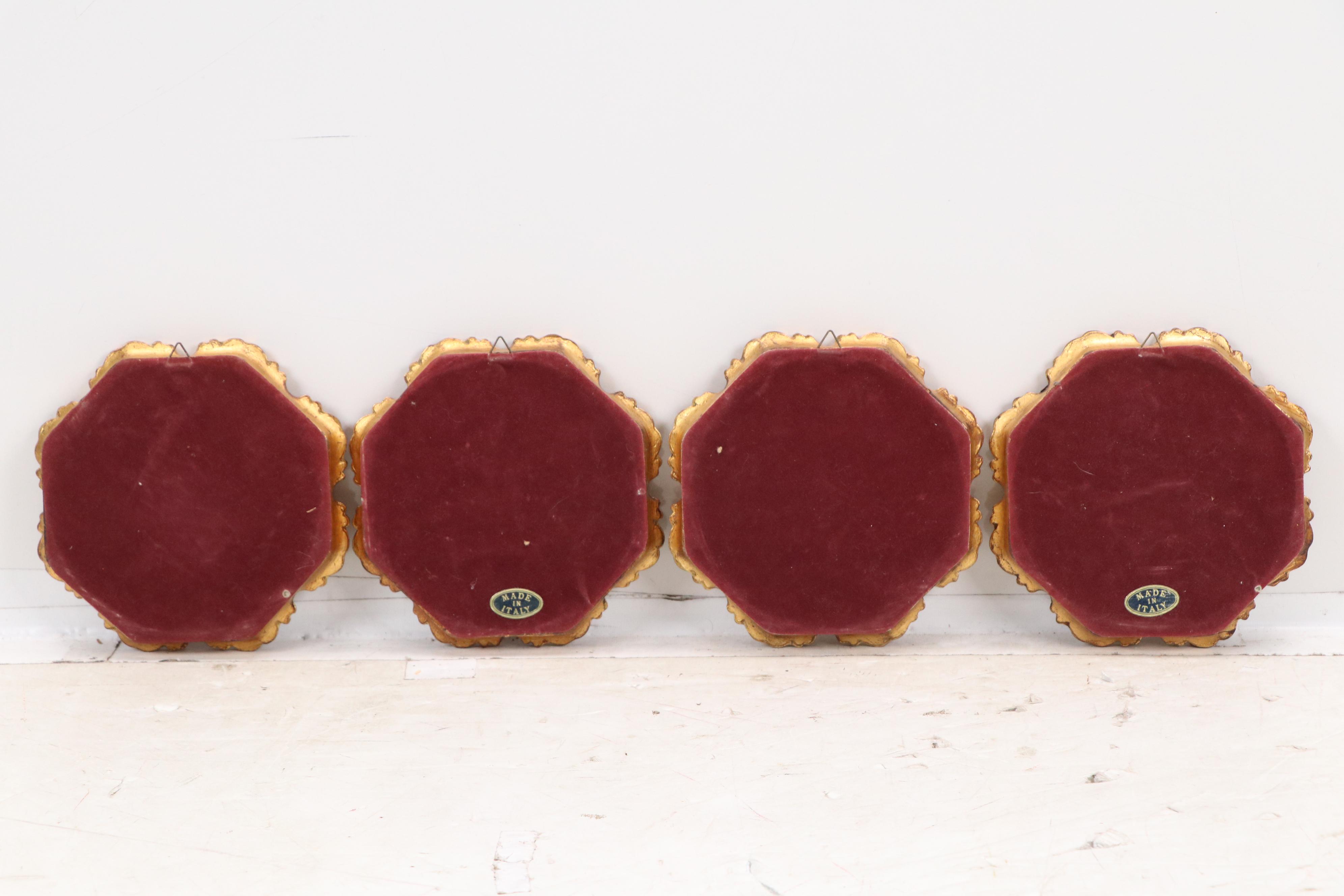 Oil Paintings of Classical Bucolic Landscapes, Mid-20th Century