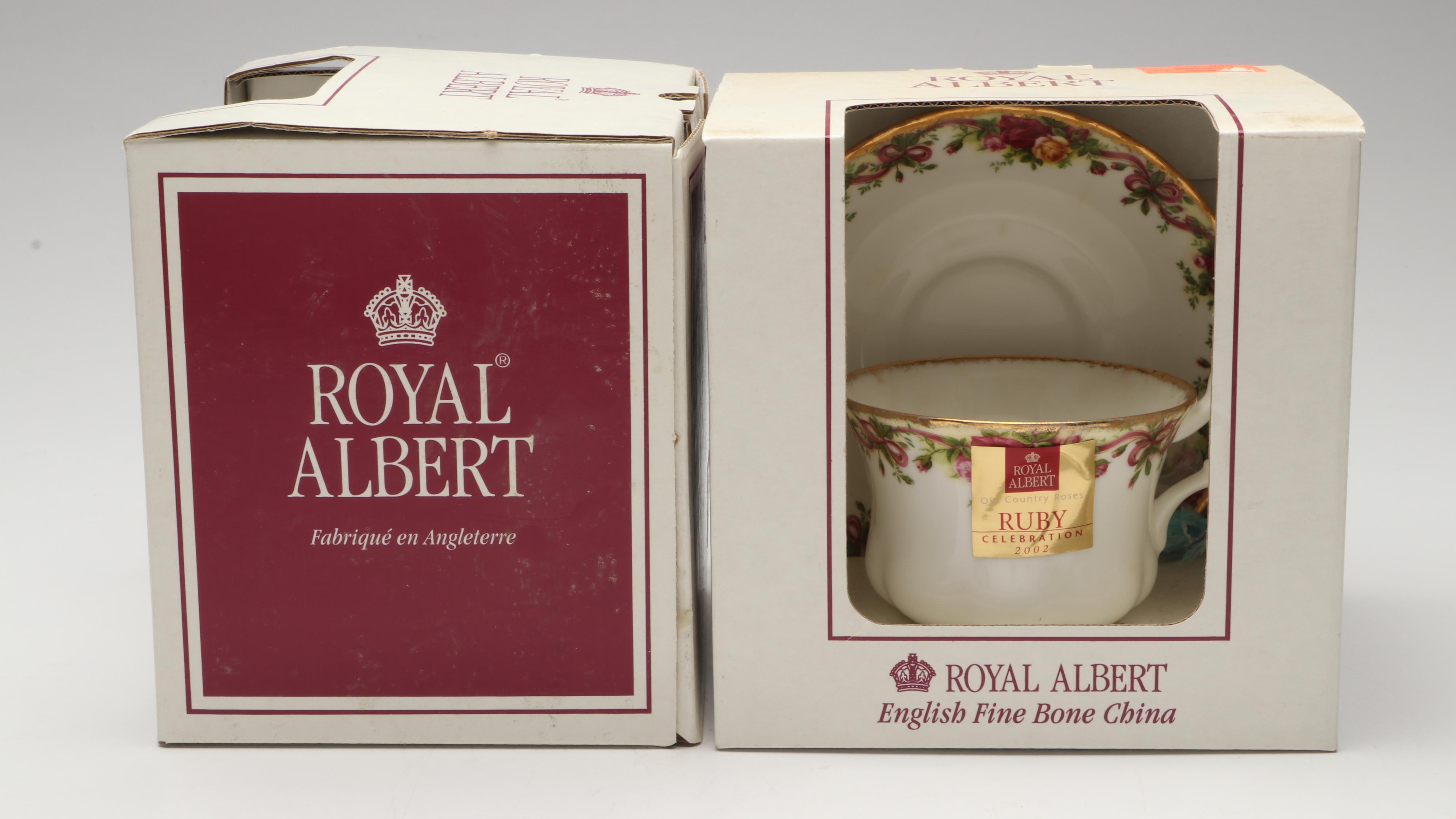 Royal Albert "Old Country Roses" Ruby Celebration China Tableware