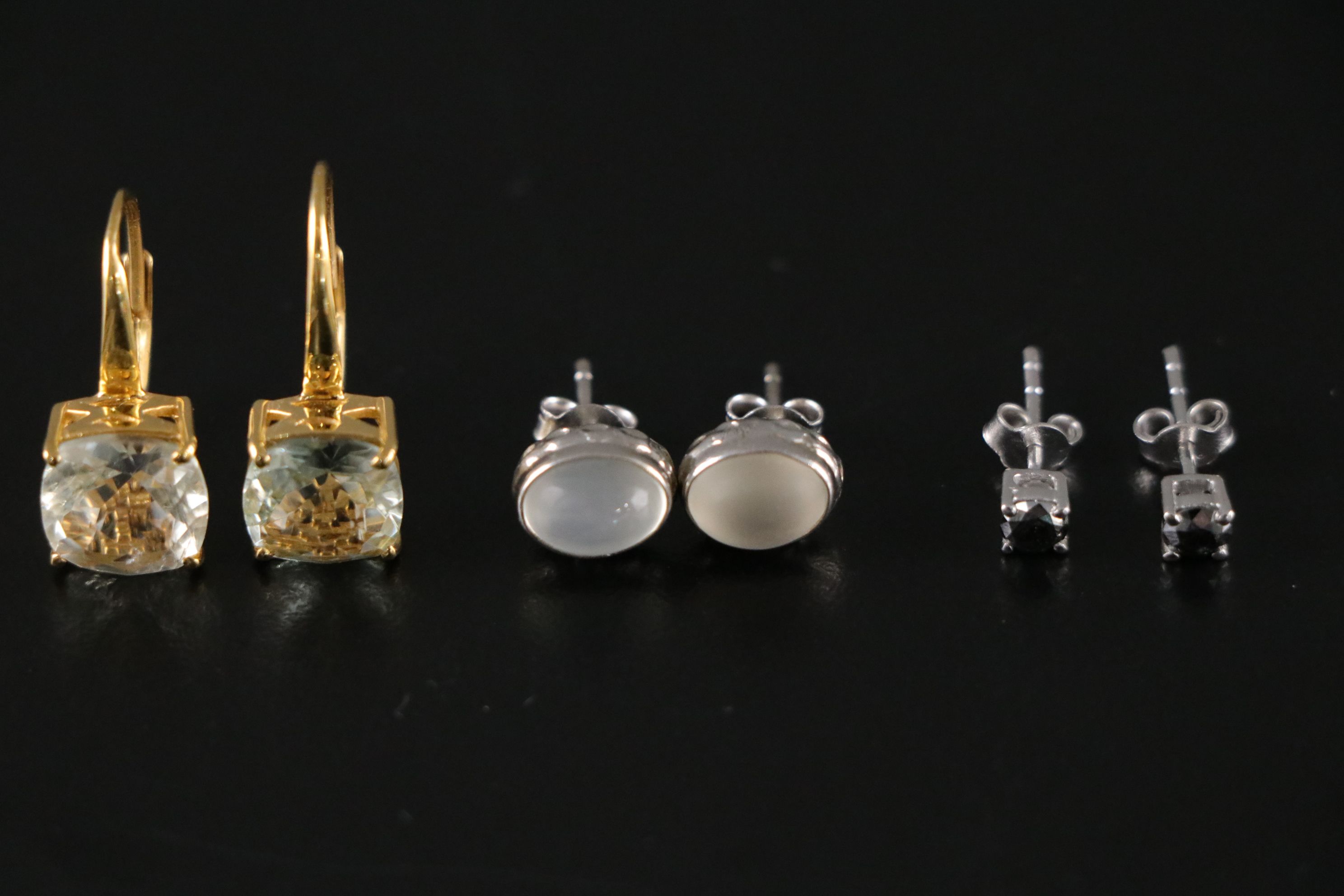 14 Assorted Sterling Silver Rings, Necklaces and Earrings