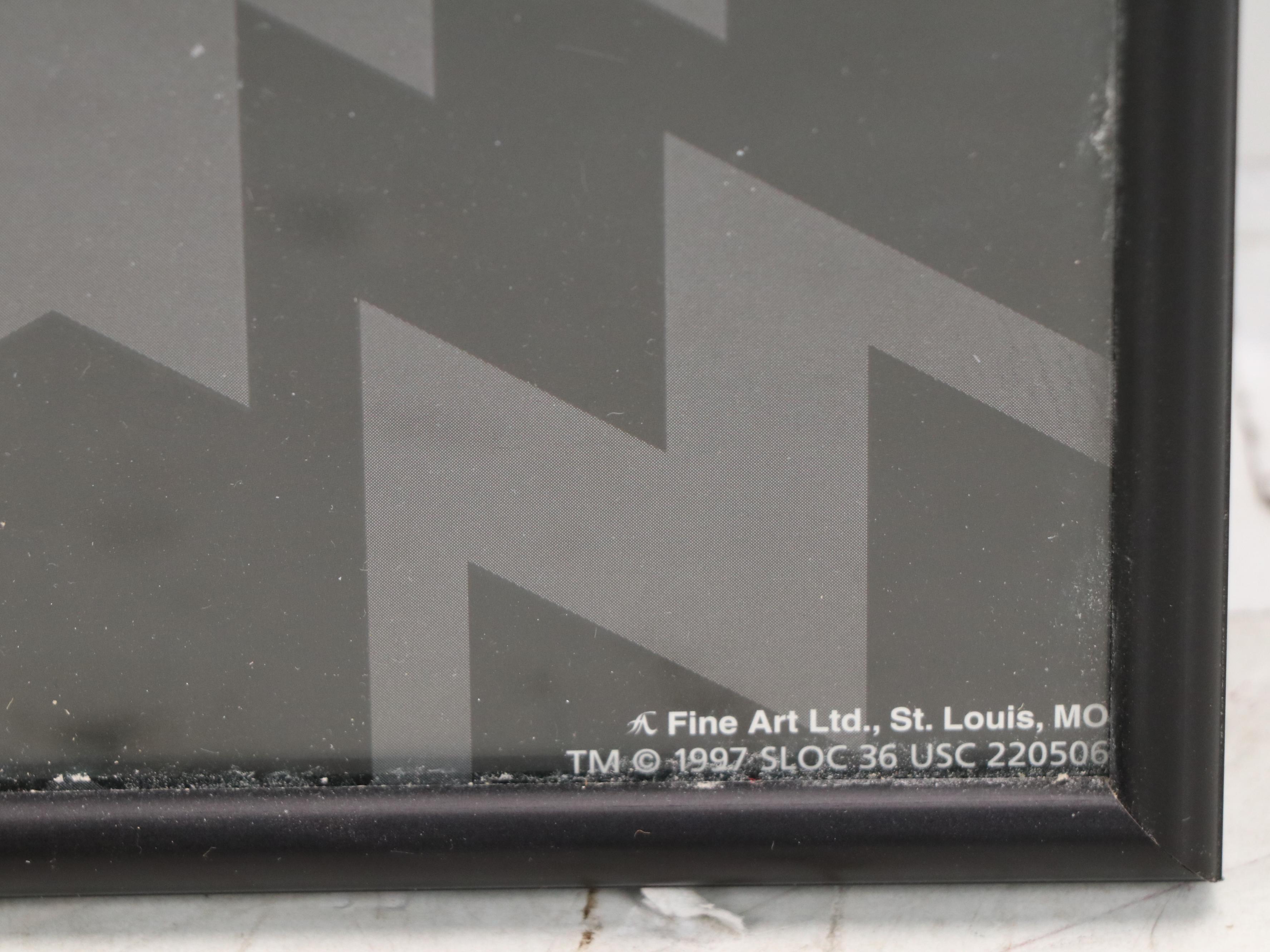 Clemens Briels and Others Signed 2002 Winter Olympic Print