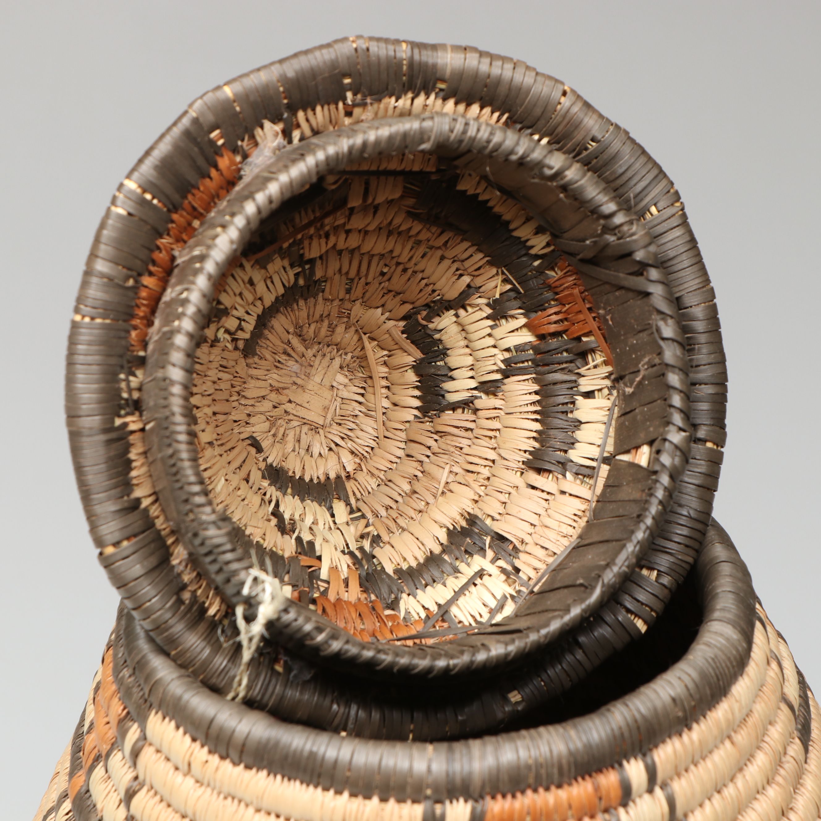 Nokuthula Mhlongo South African Zulu Woven Ilala Palm Ukhamba Basket