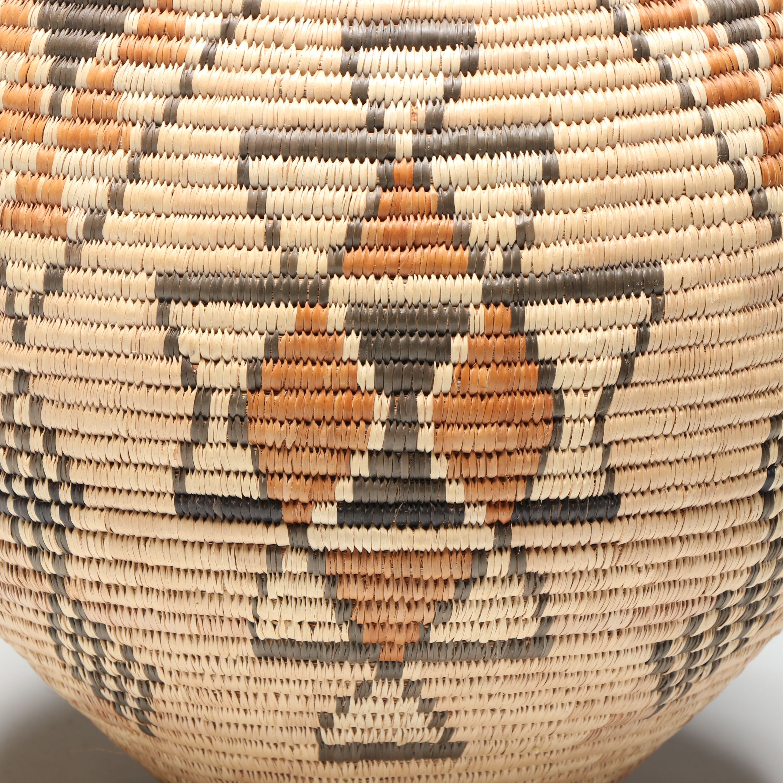 Nokuthula Mhlongo South African Zulu Woven Ilala Palm Ukhamba Basket