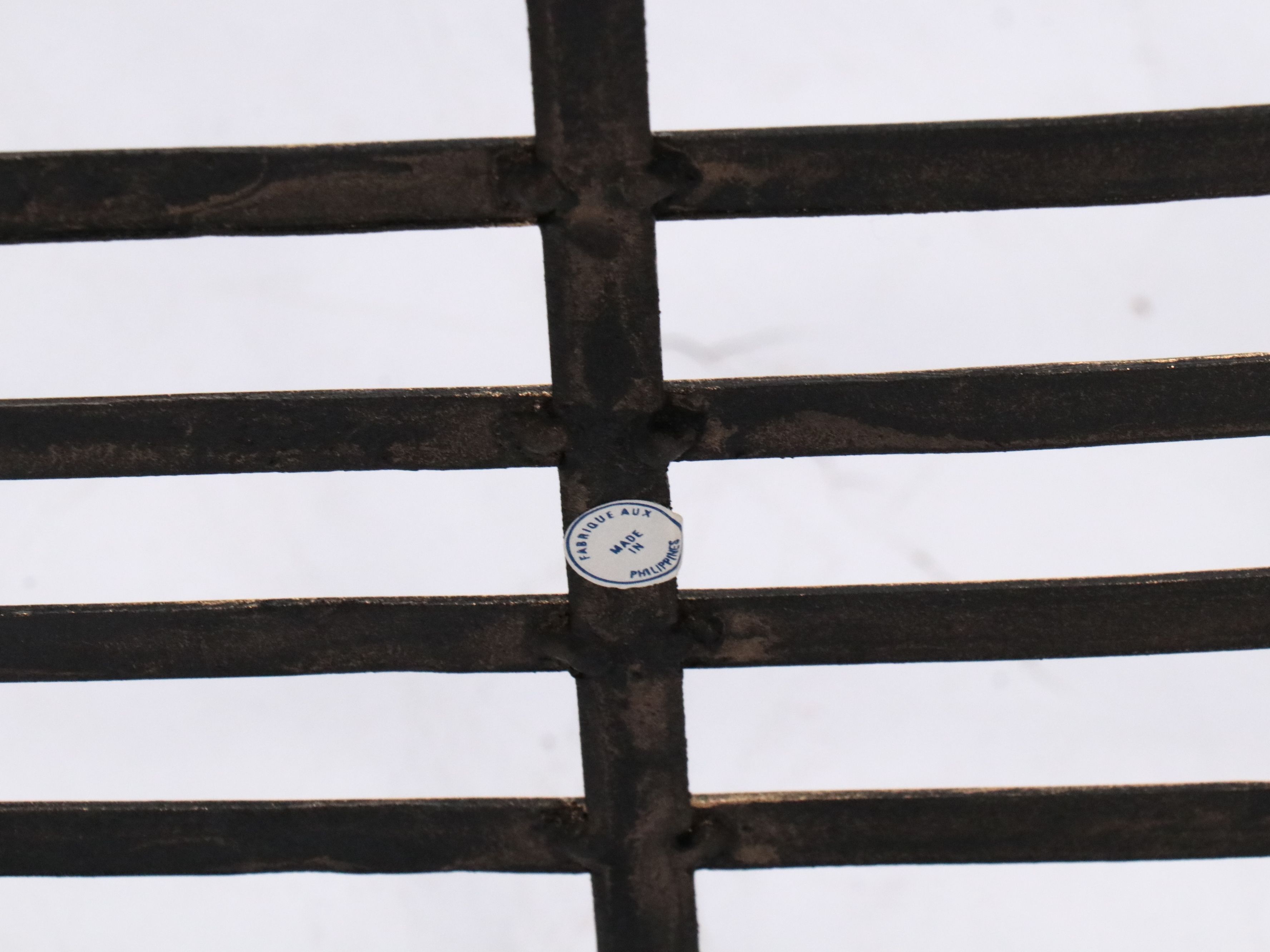 Set of Four Wrought Iron Barstools