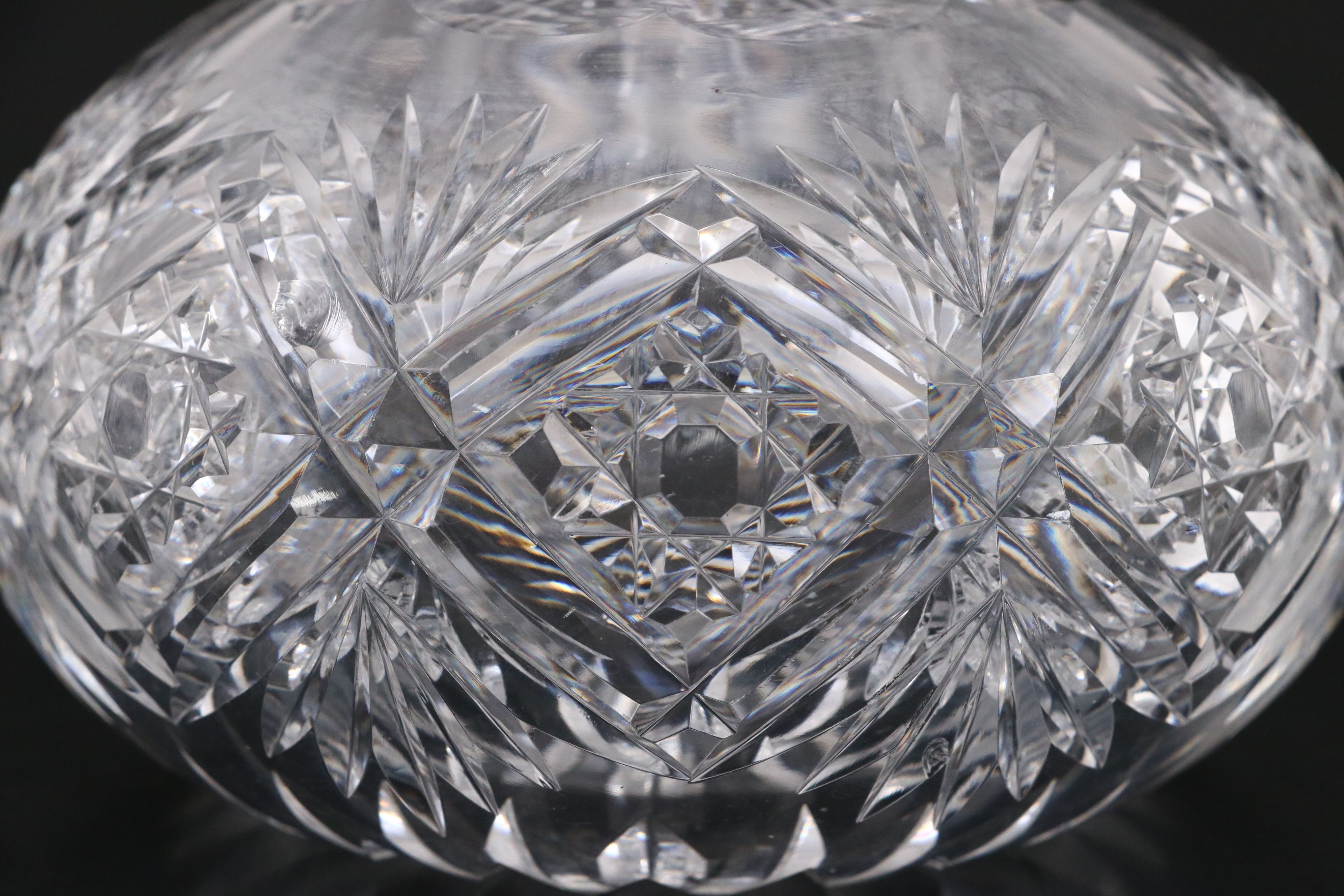 American Brilliant Cut Crystal Decanters