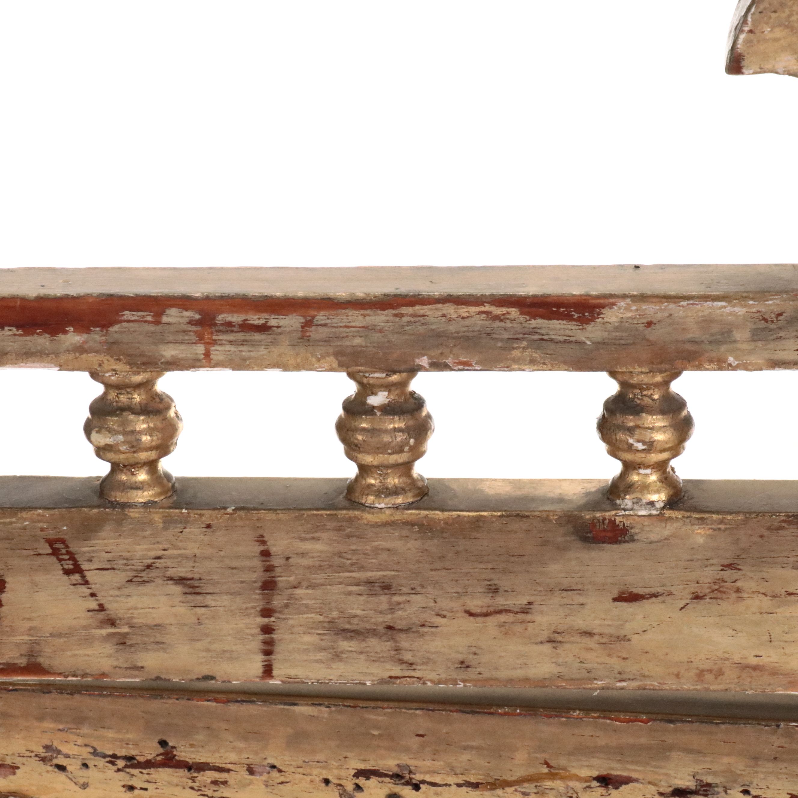 French Gothic Revival Style Giltwood and Needlework Tapestry Fireplace Screen