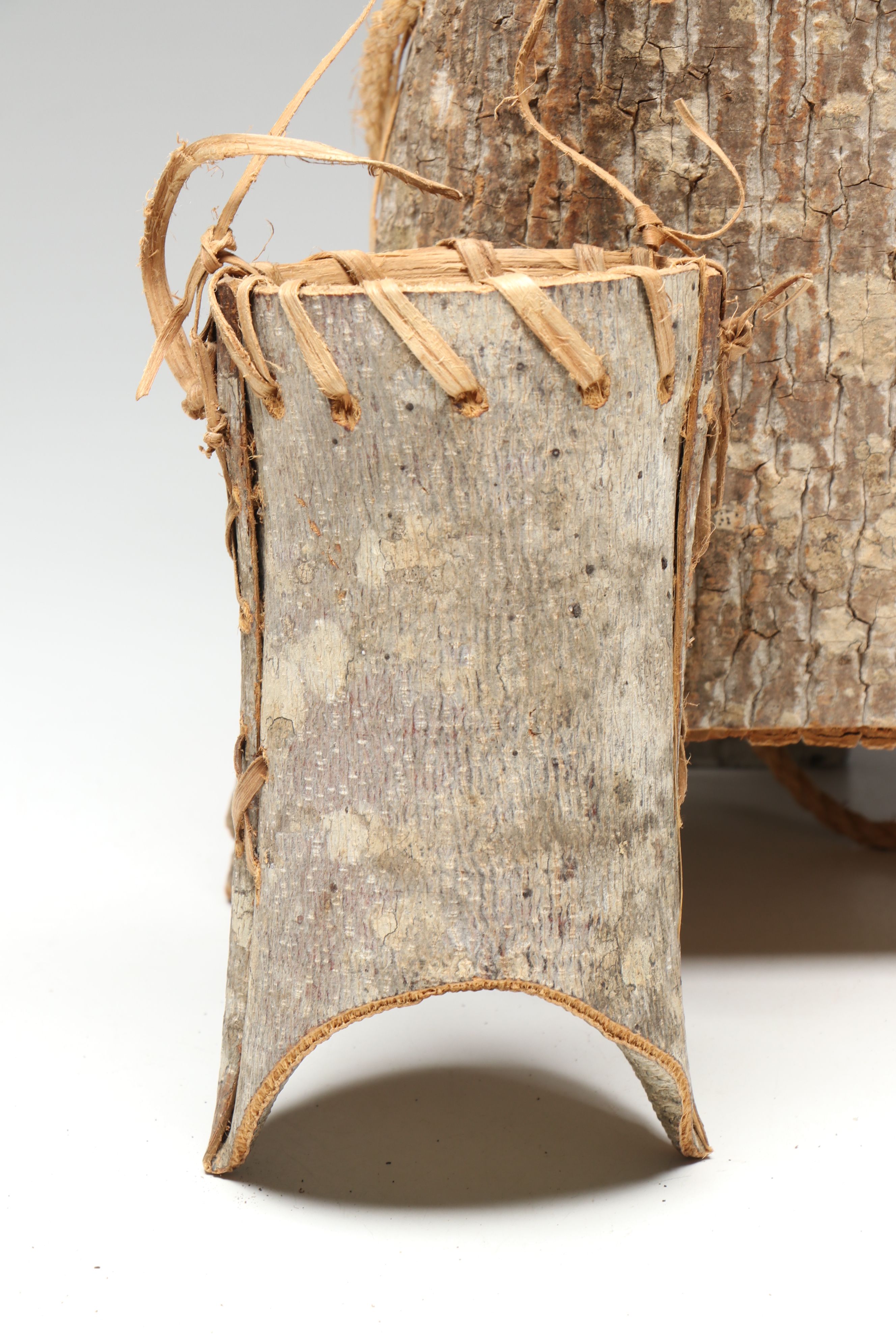 Ralph Pressnell and Other Appalachian Hickory Bark Berry Basket