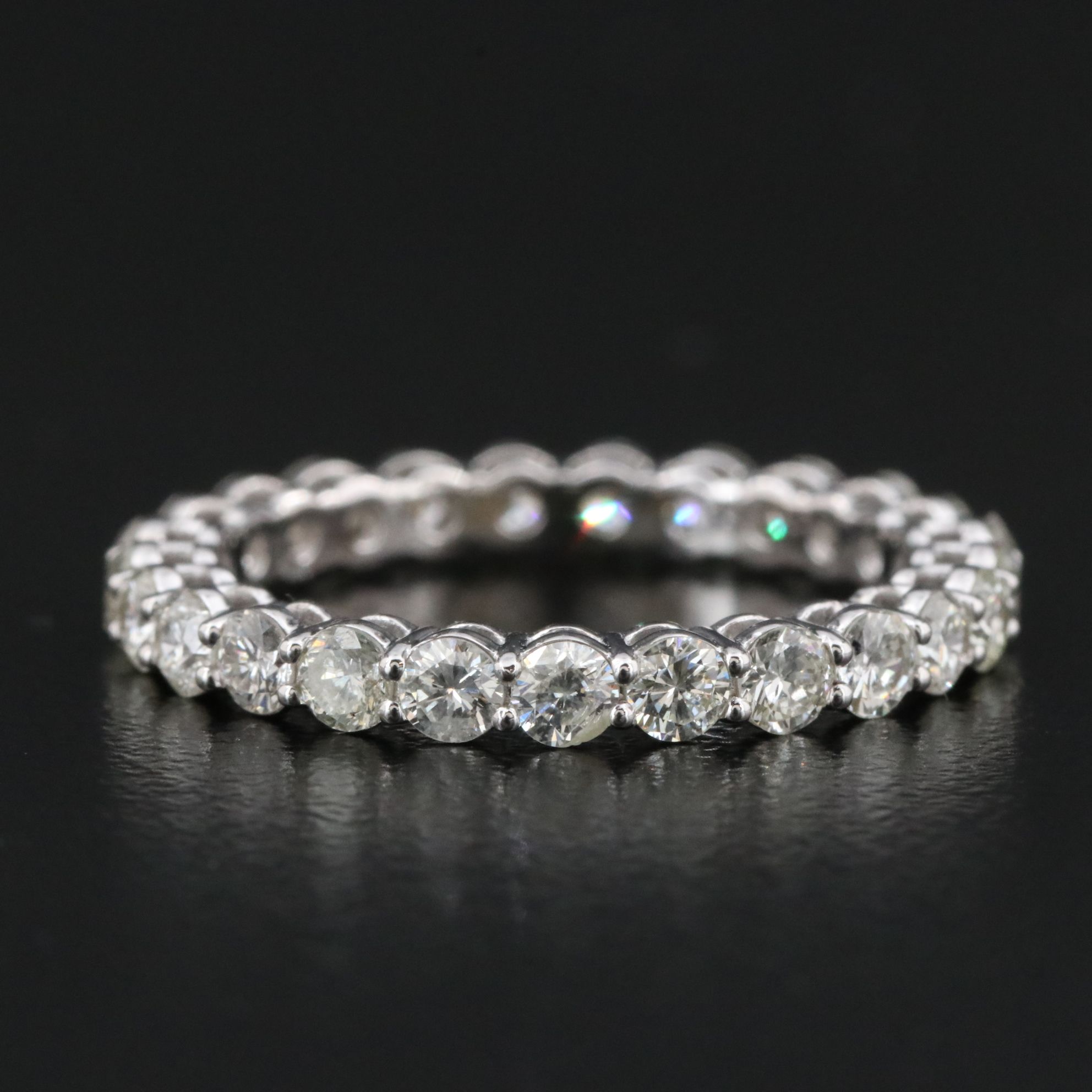 14K 1.49 CTW Diamond Eternity Band