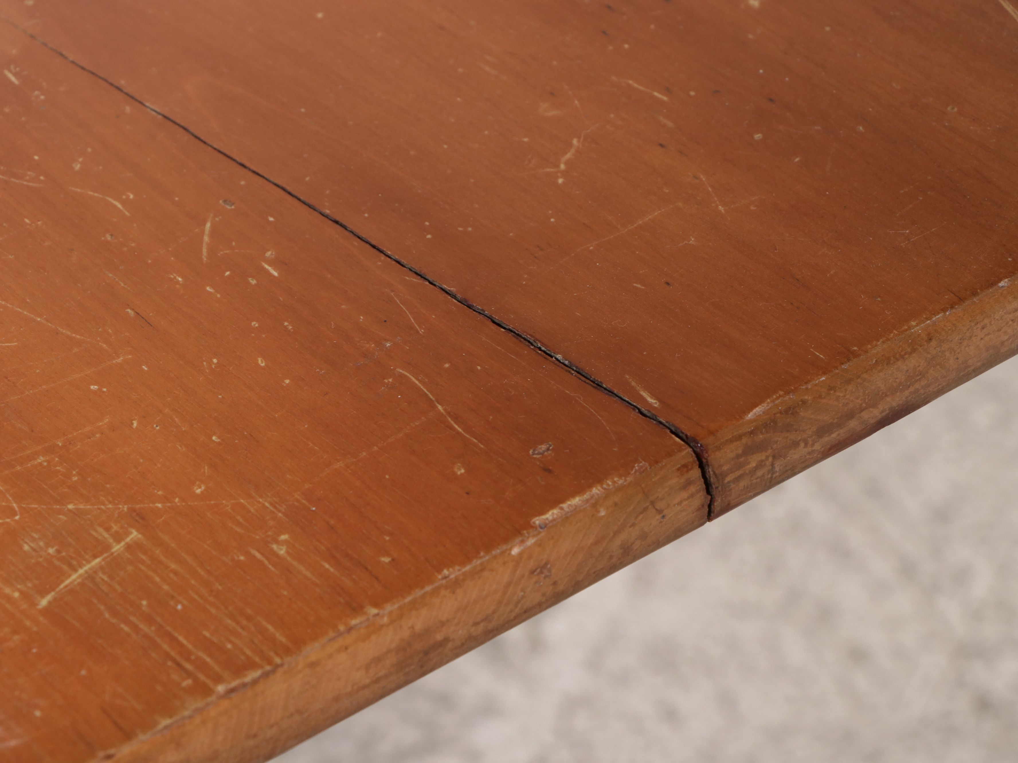 American Empire Style Mahogany Flip-Top Games Table, 19th Century