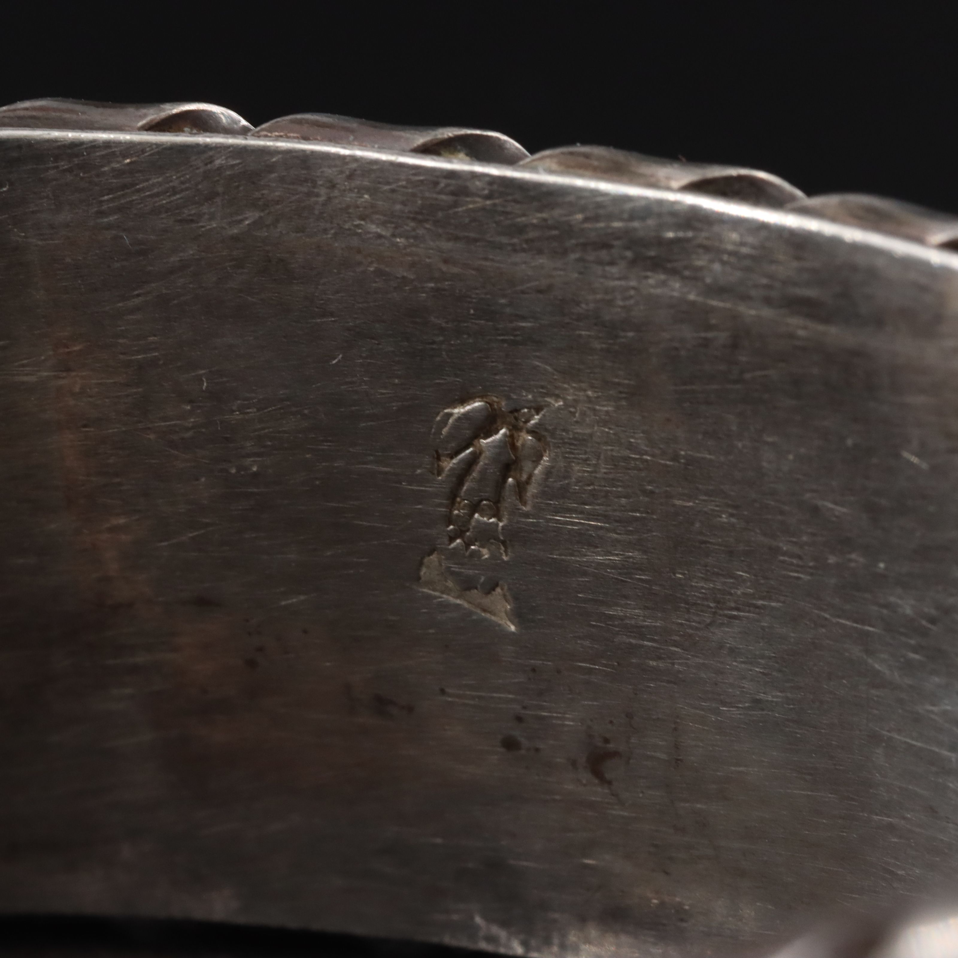 Gilbert Ortega Enterprises Sterling Turquoise, Coral & Mother-of-Pearl Bracelet