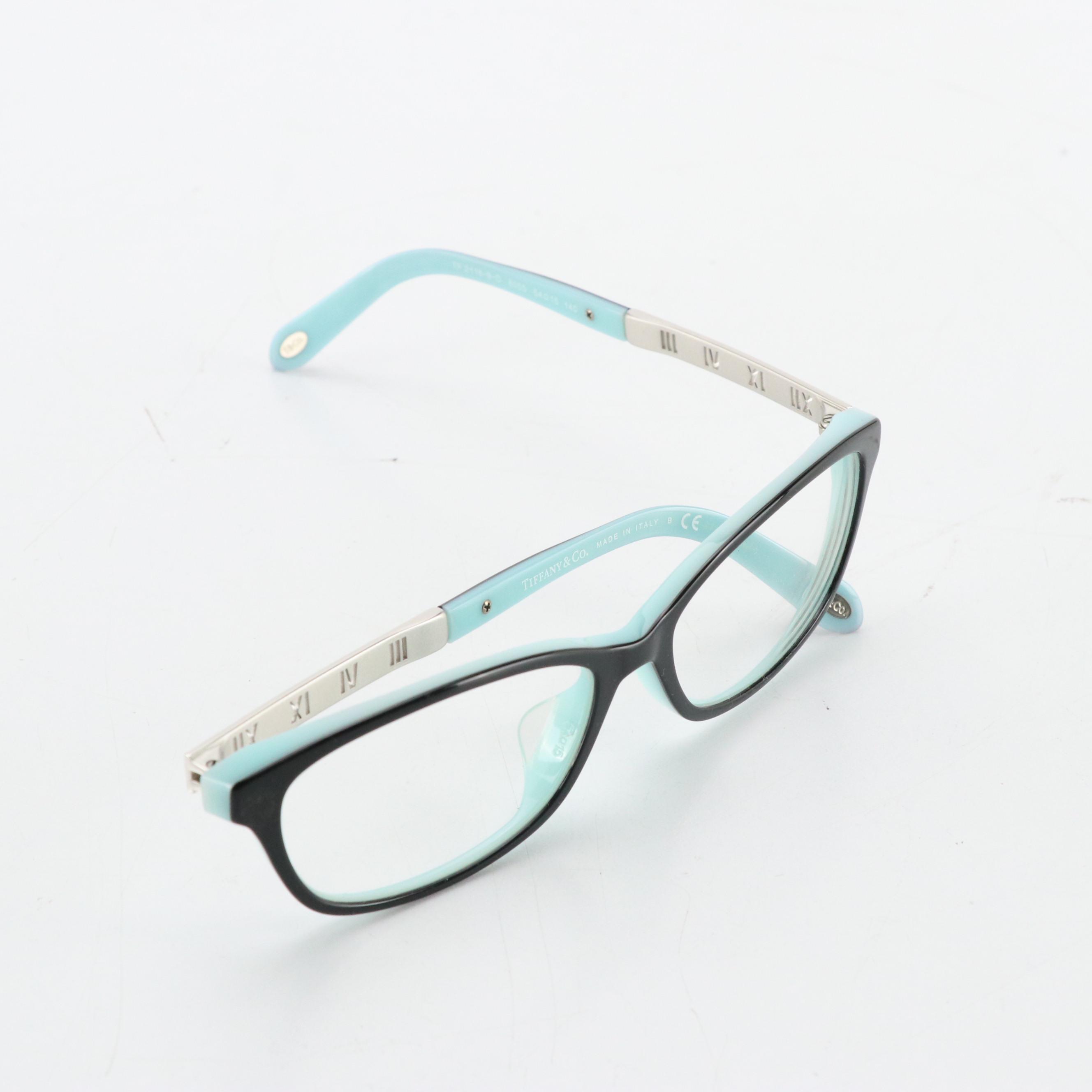 Tiffany & Co. TF 2118-B-D 8055 Prescription Eyeglasses, With Case and Box