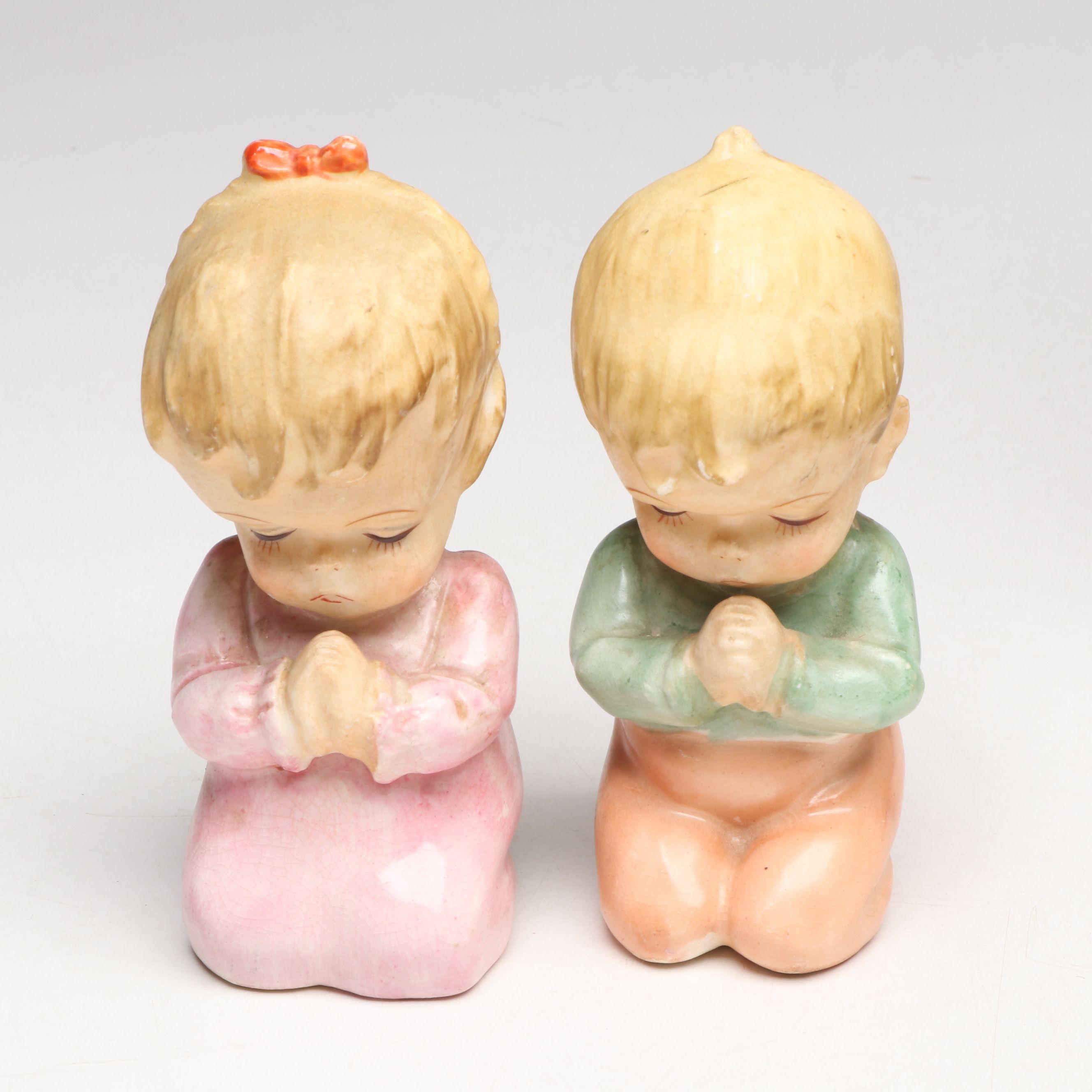 Lenox "Baby's First Shoes" with Homco and More Porcelain Baby Figurines