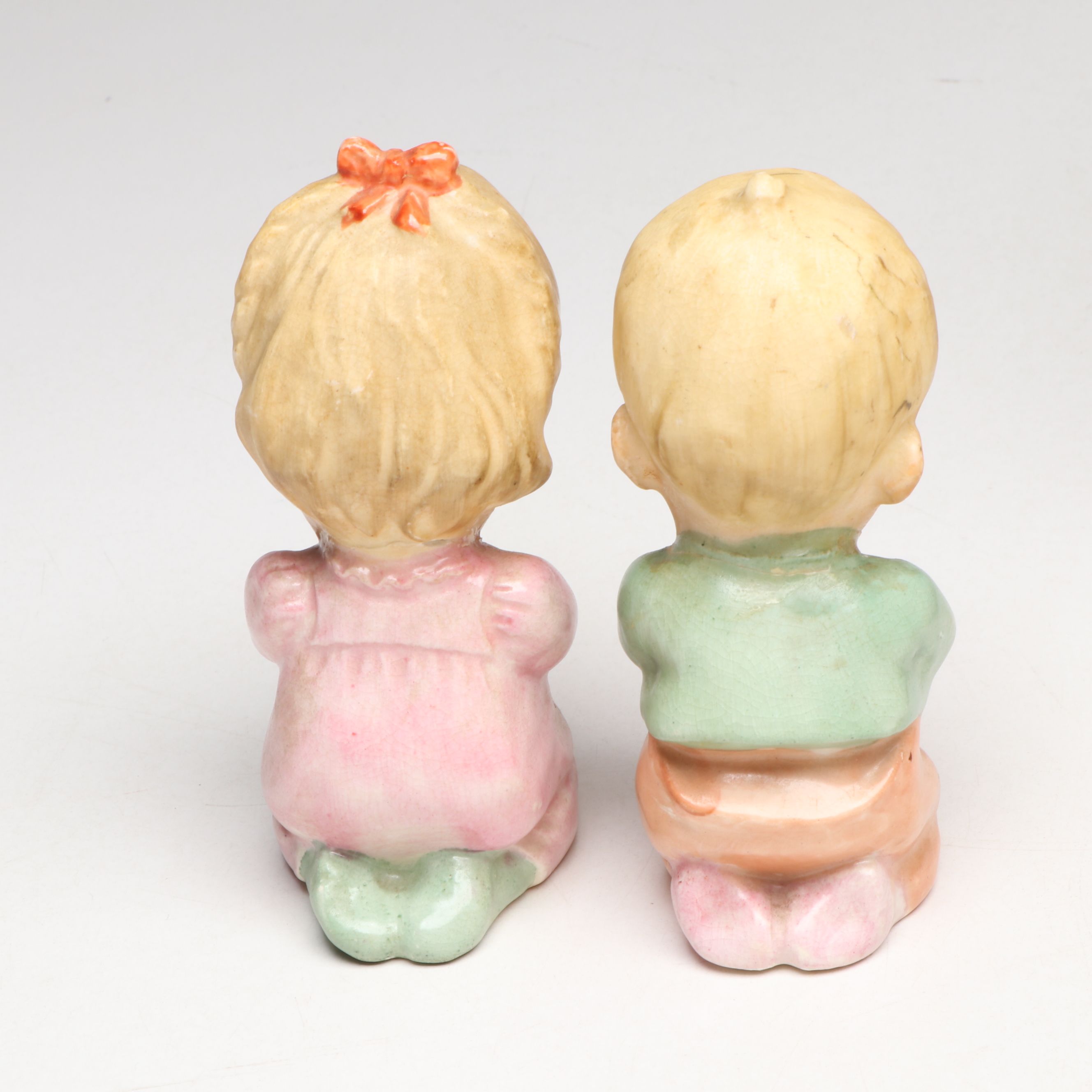 Lenox "Baby's First Shoes" with Homco and More Porcelain Baby Figurines