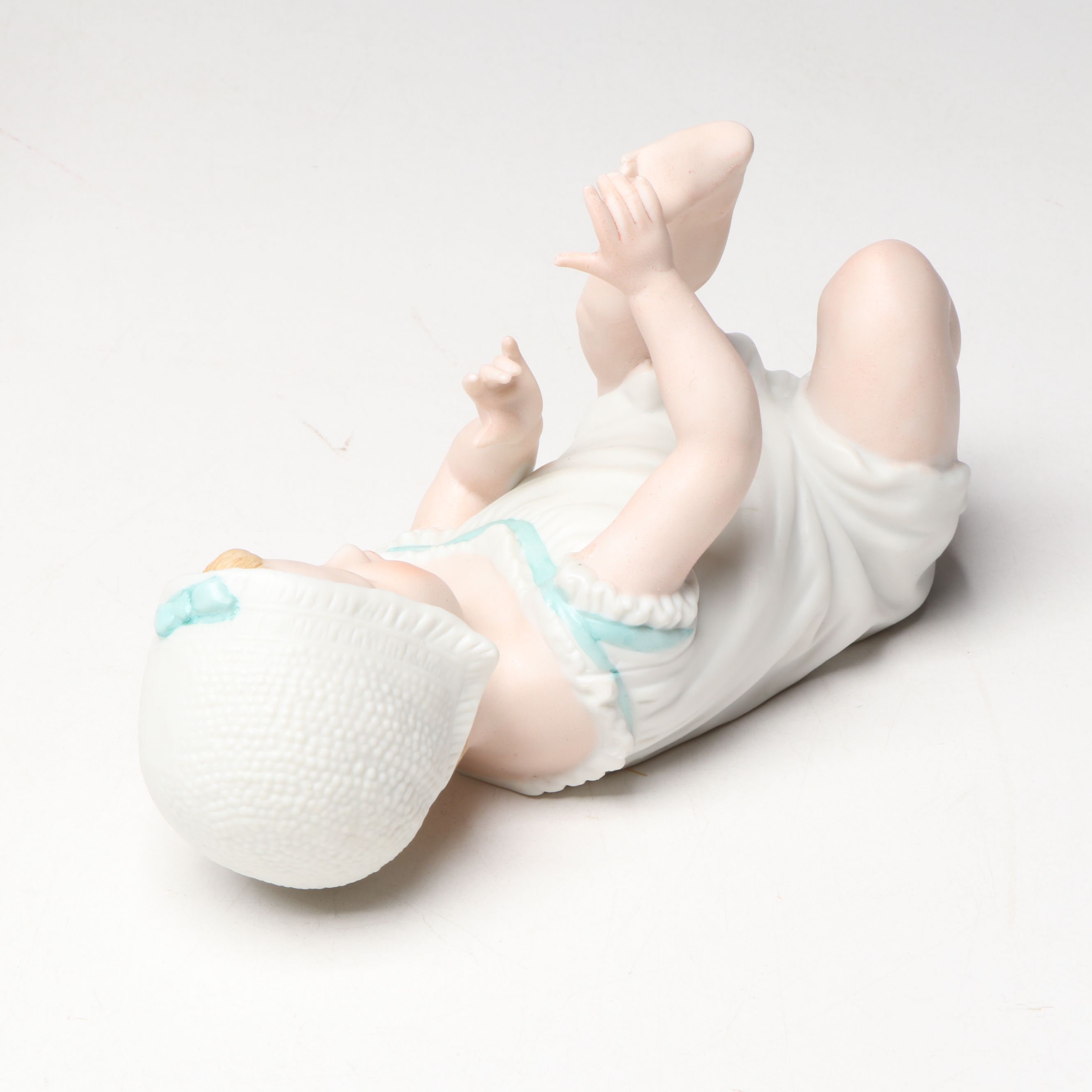 Lenox "Baby's First Shoes" with Homco and More Porcelain Baby Figurines