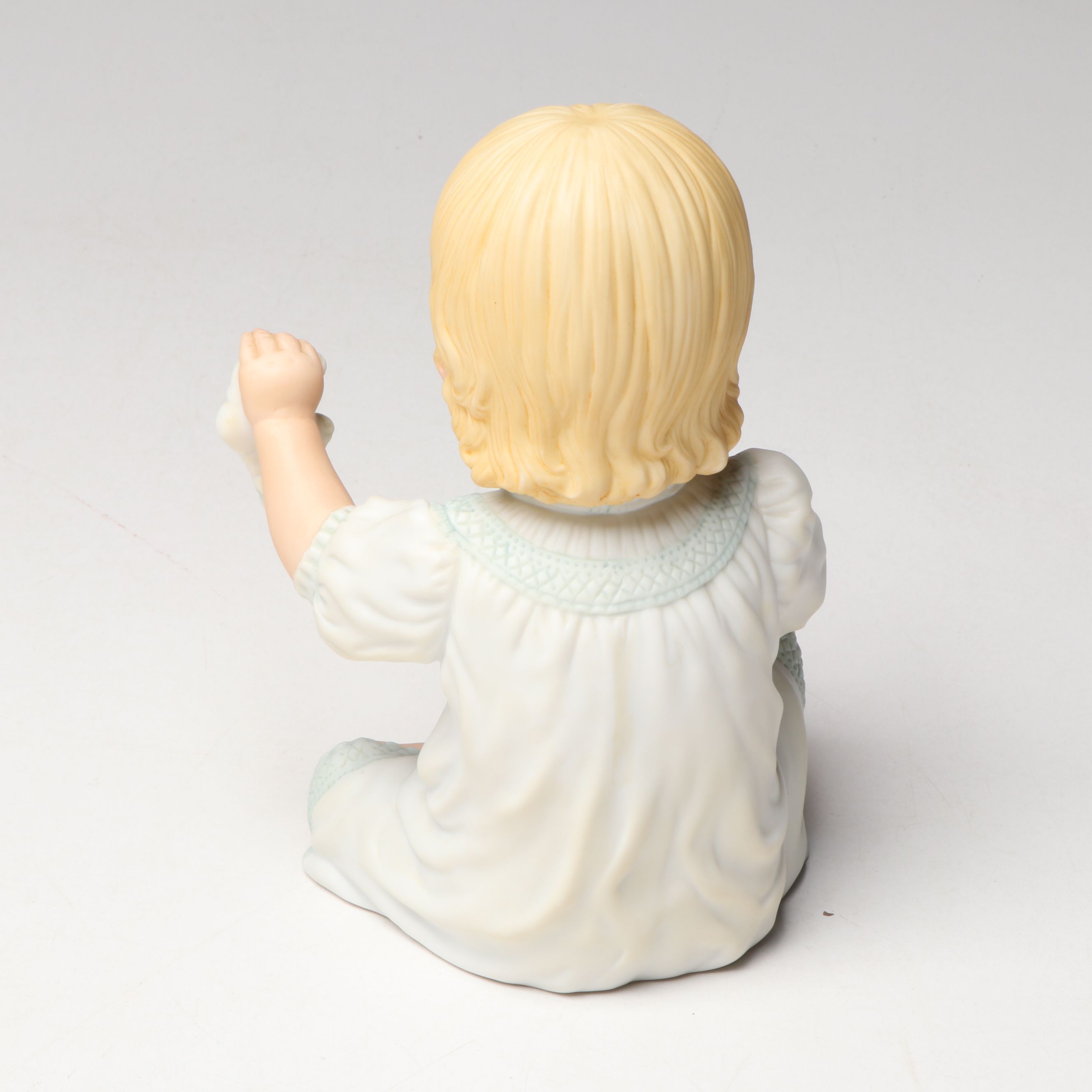 Lenox "Baby's First Shoes" with Homco and More Porcelain Baby Figurines