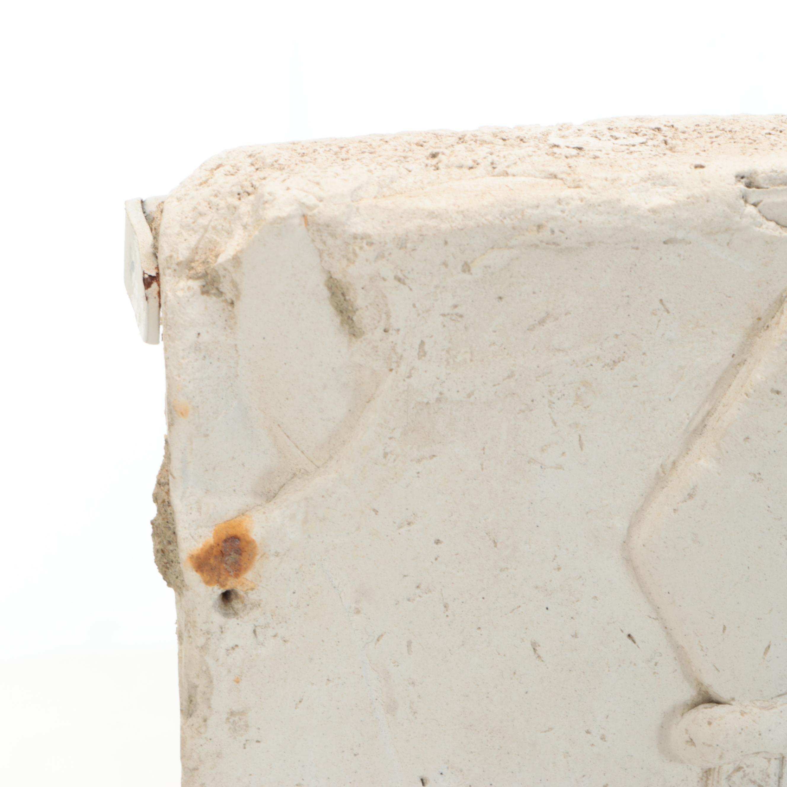 Lorenzo Bartolini Studio Neoclassical Plaster Relief Fragment, 19th Century