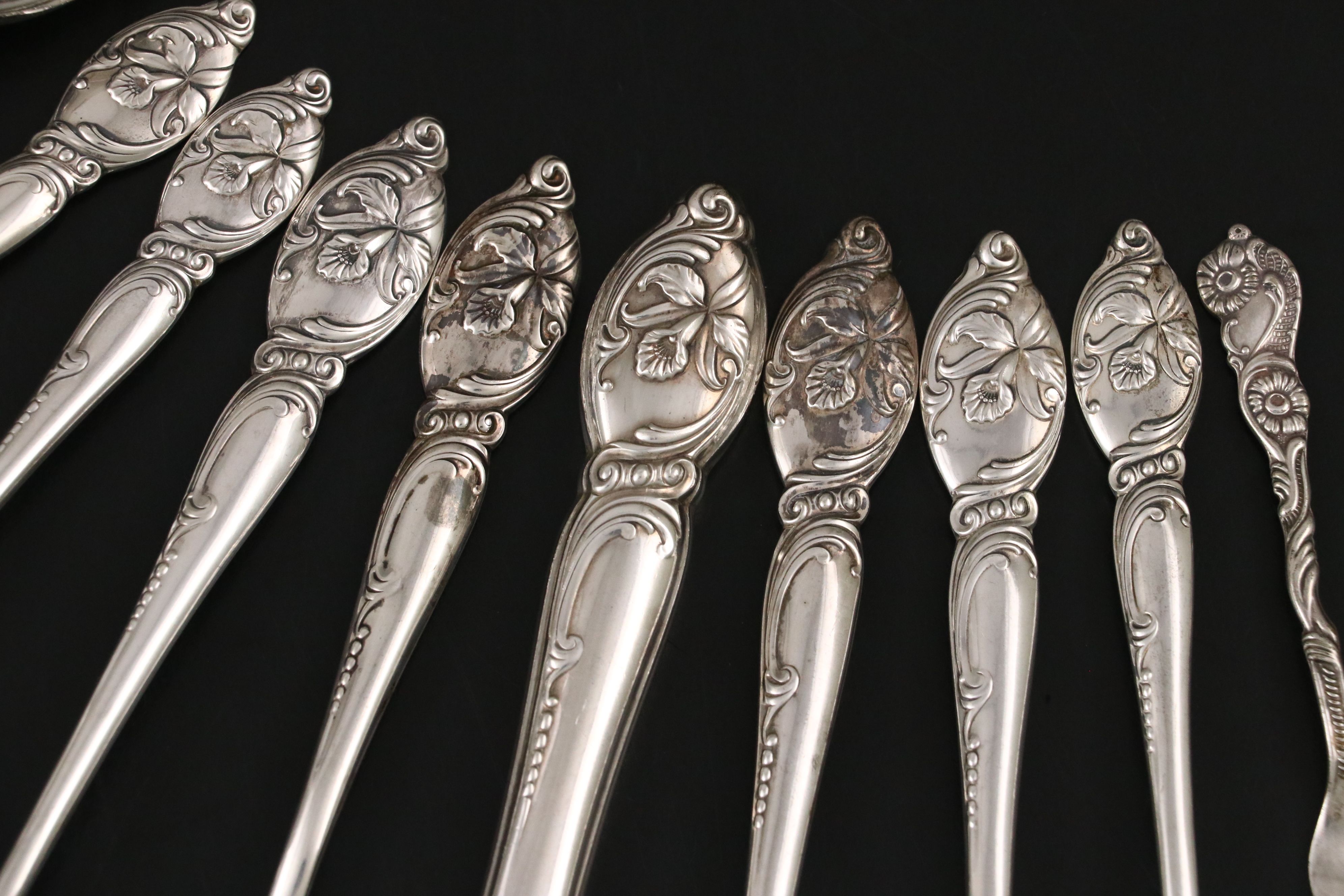 Westmorland "Enchanting Orchid" Sterling Silver Flatware