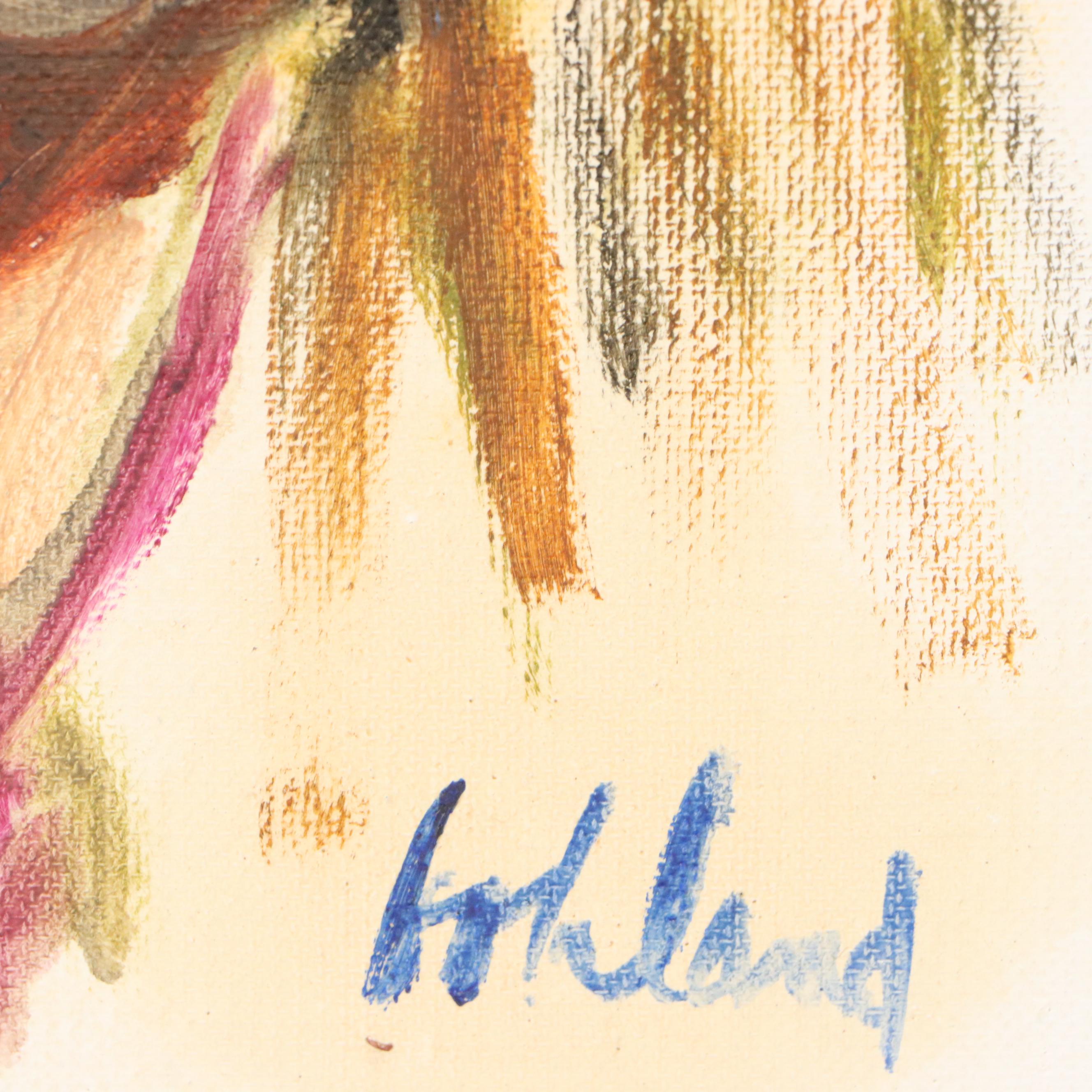 George Bohland Oil Portraits of Clowns, 20th Century