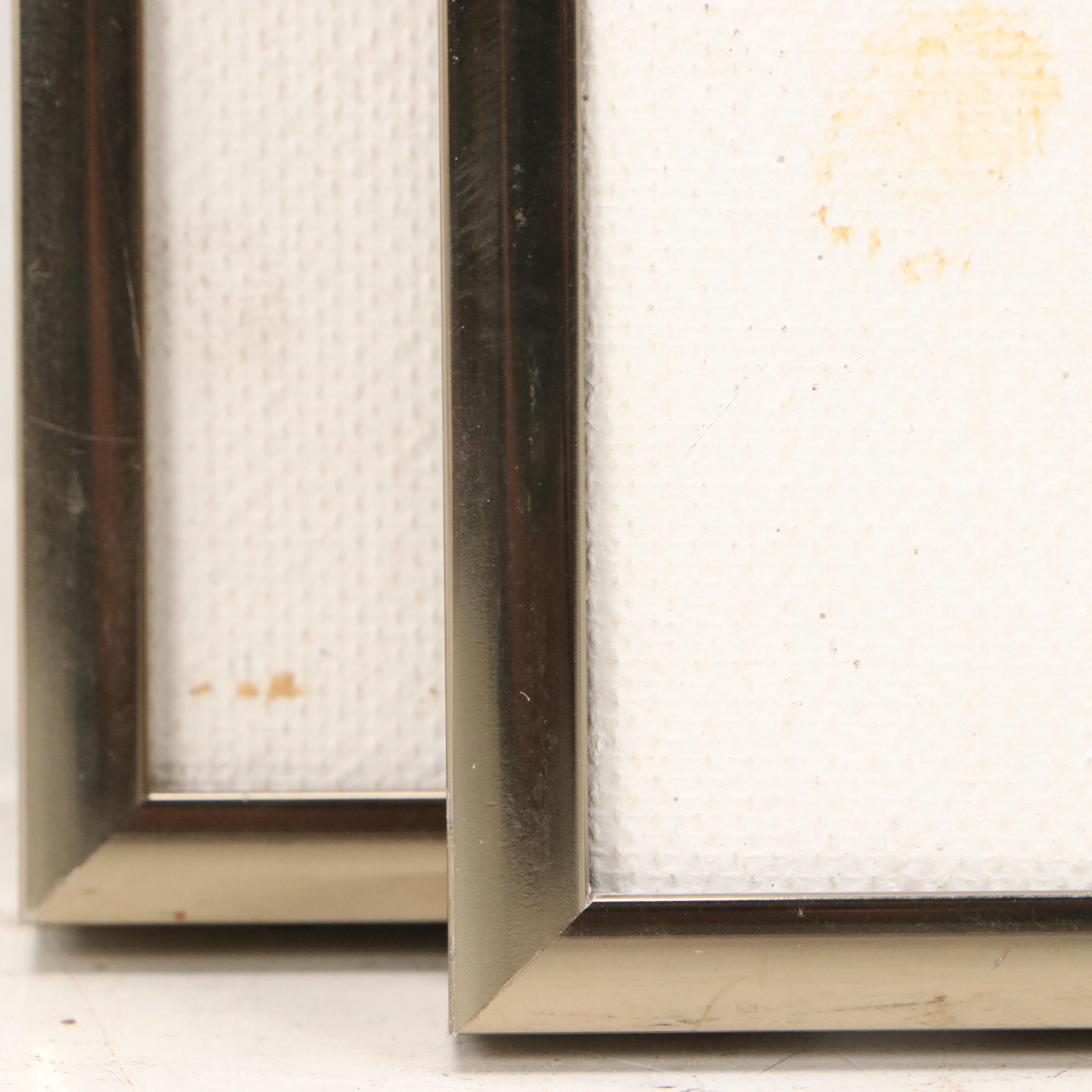 George Bohland Oil Portraits of Clowns, 20th Century