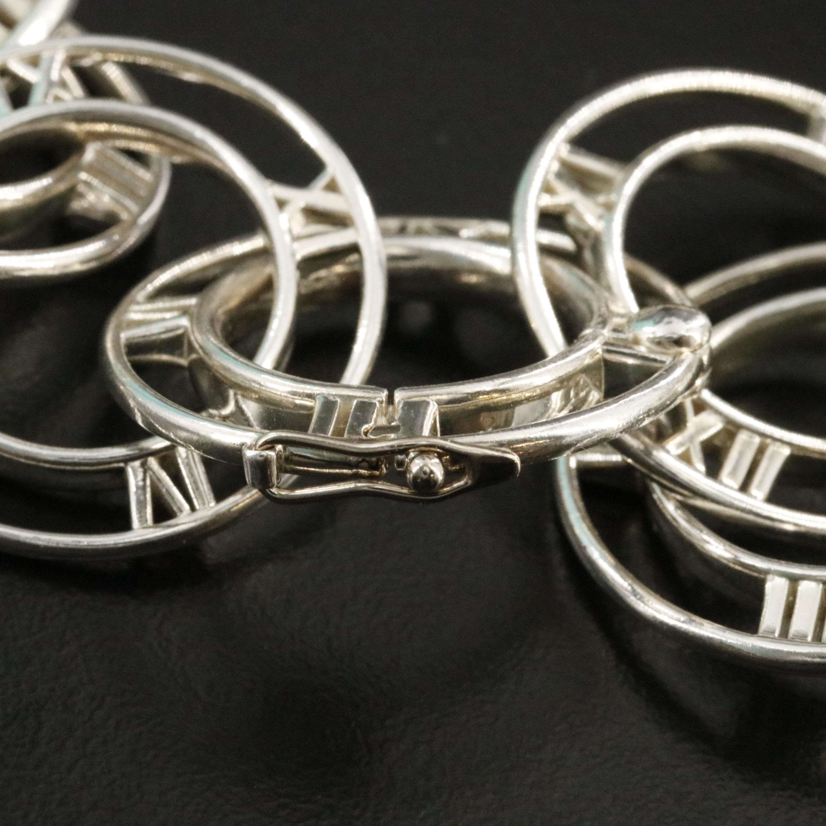 Tiffany & Co. Atlas Sterling Link Necklace