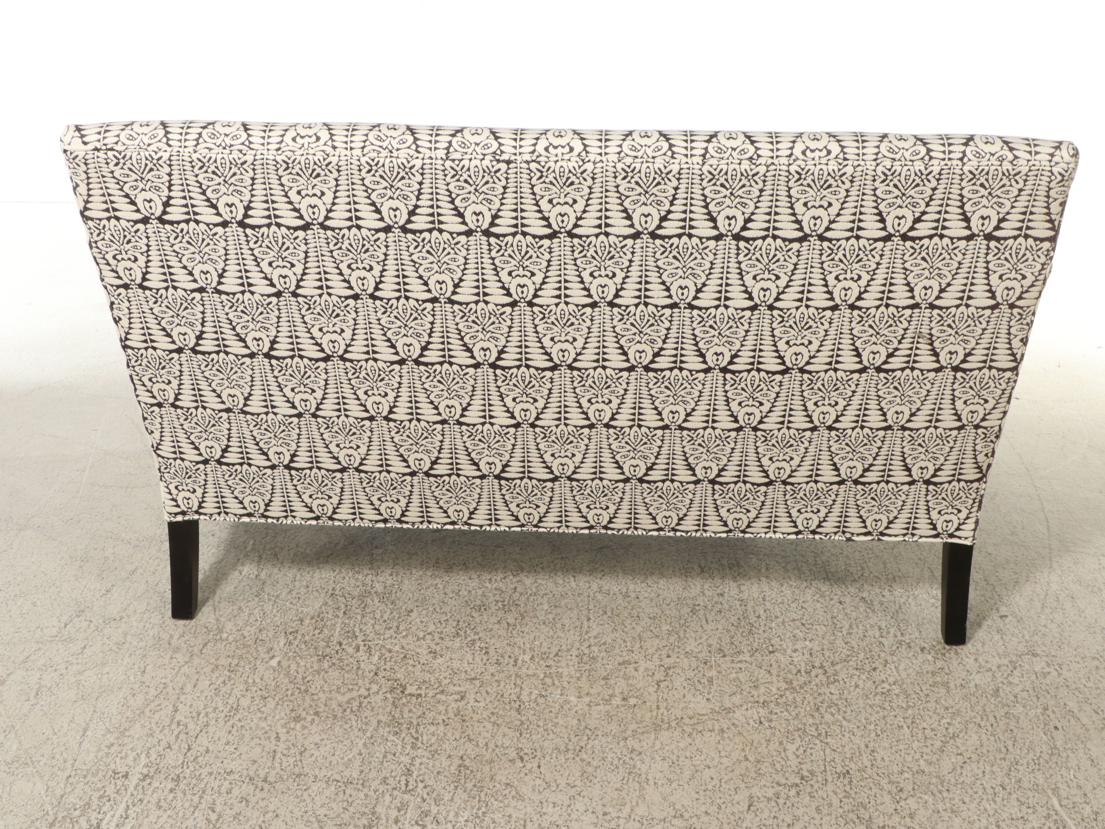 Camden Collection Contemporary Jacquard Woven Fabric Upholstered Sofa