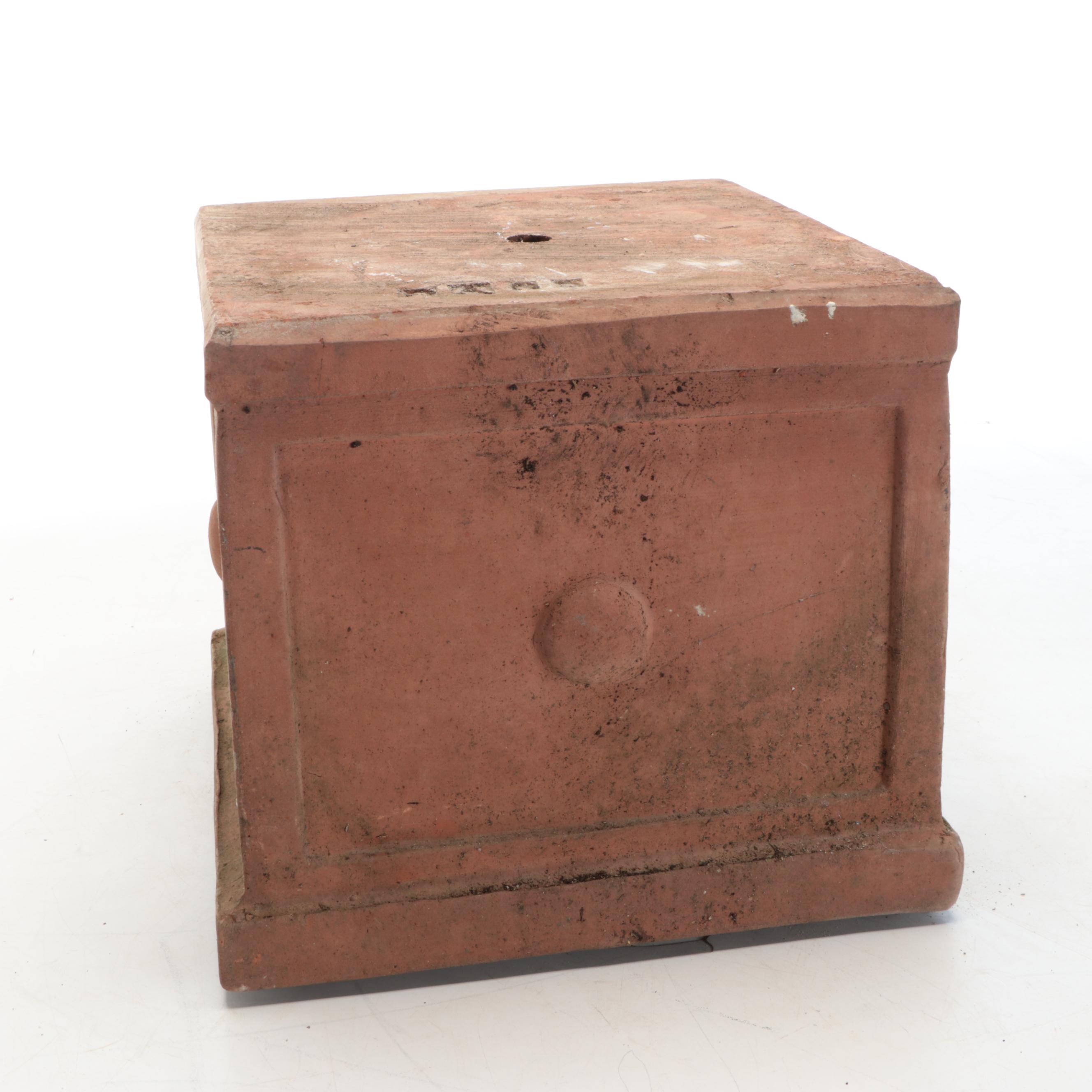 Neoclassical Style Terracotta Plinth
