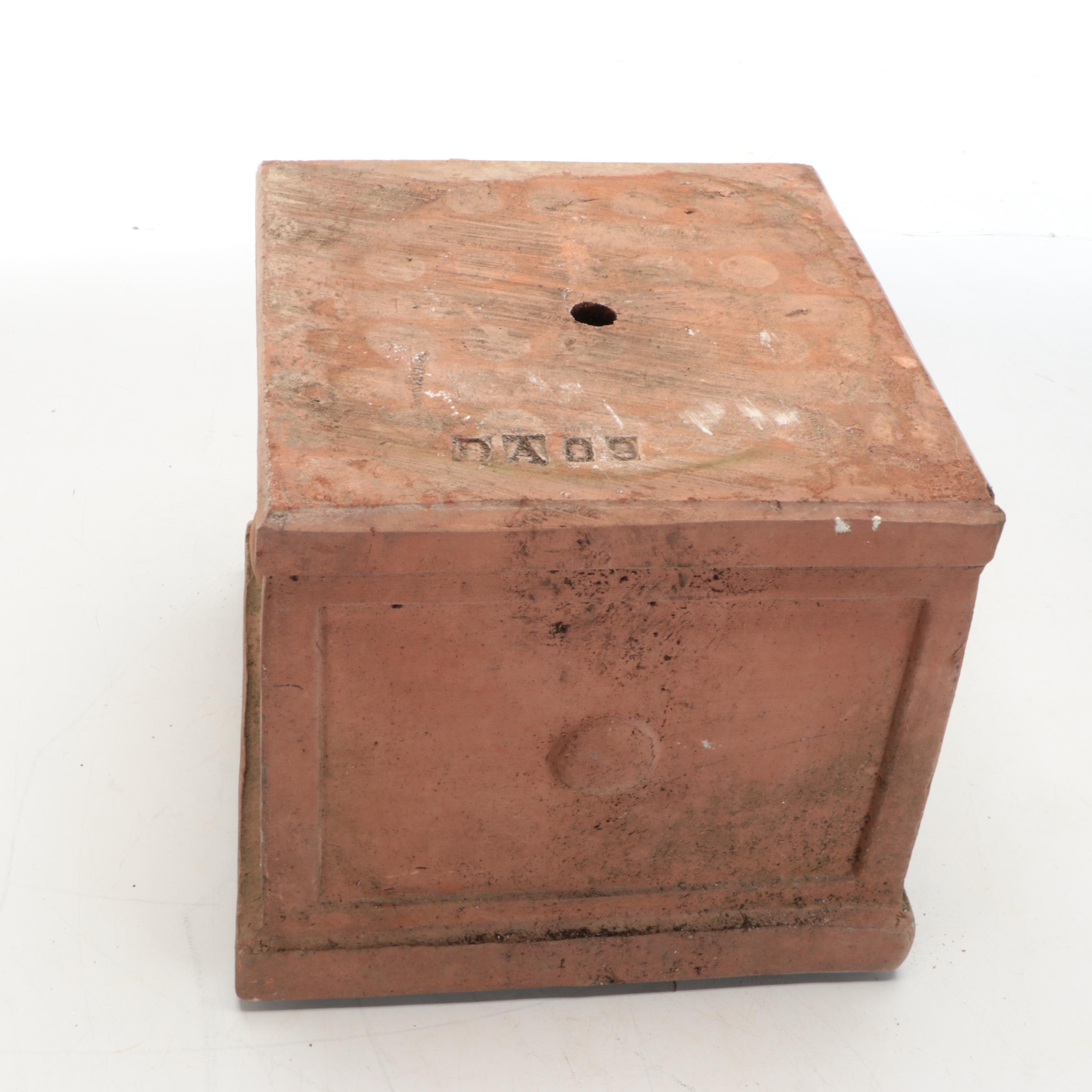 Neoclassical Style Terracotta Plinth