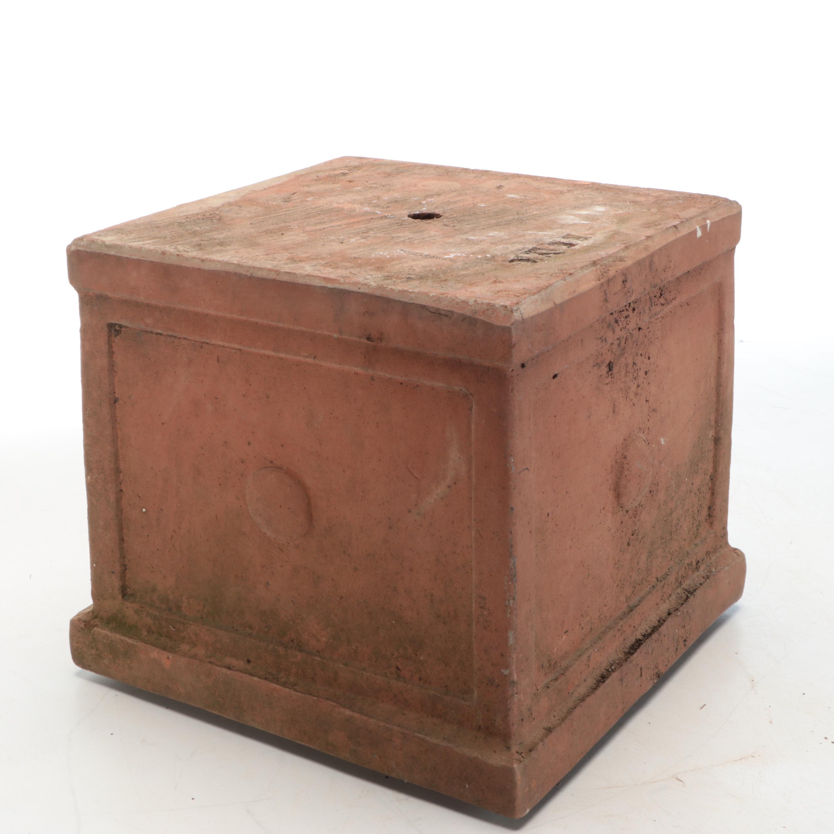 Neoclassical Style Terracotta Plinth