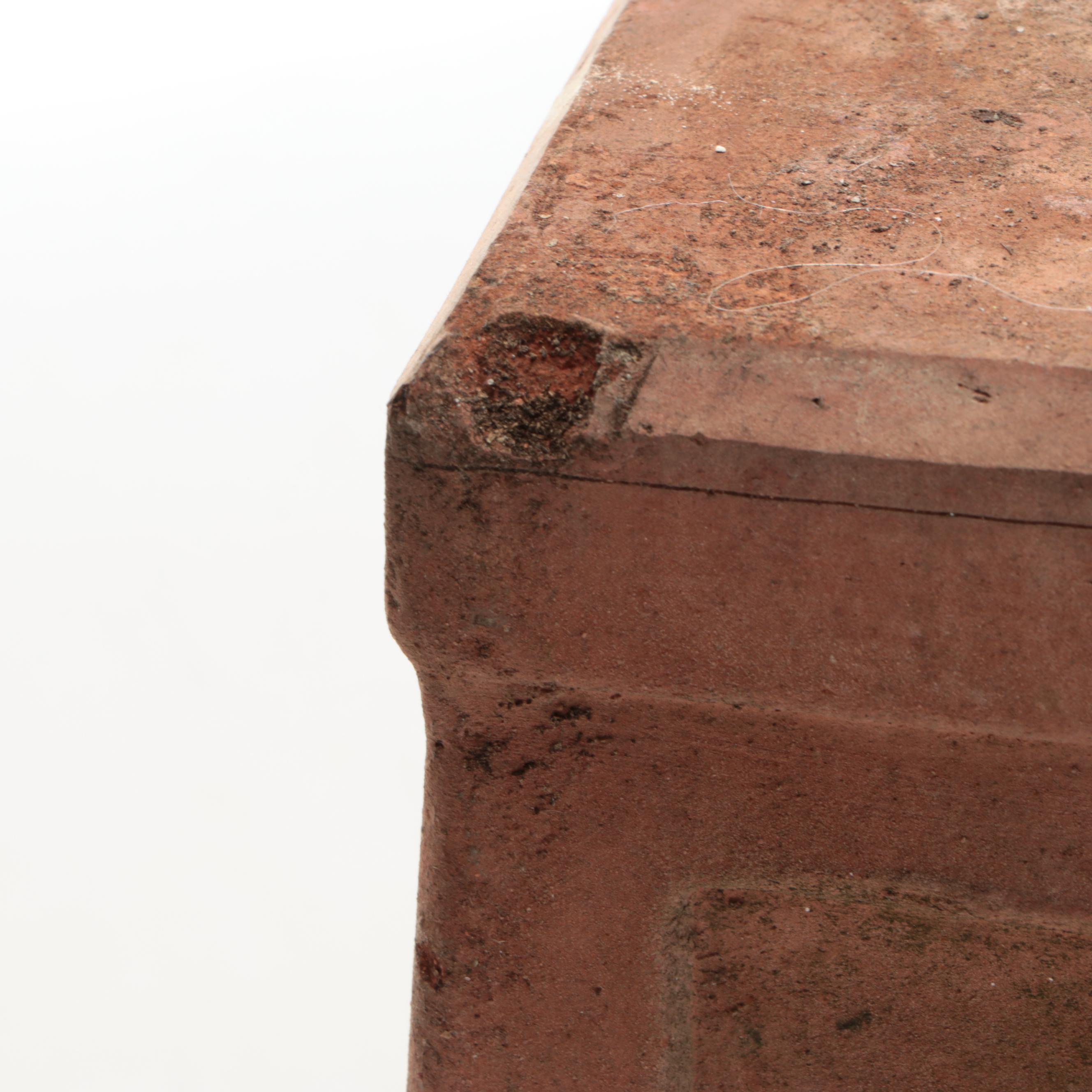 Neoclassical Style Terracotta Plinth