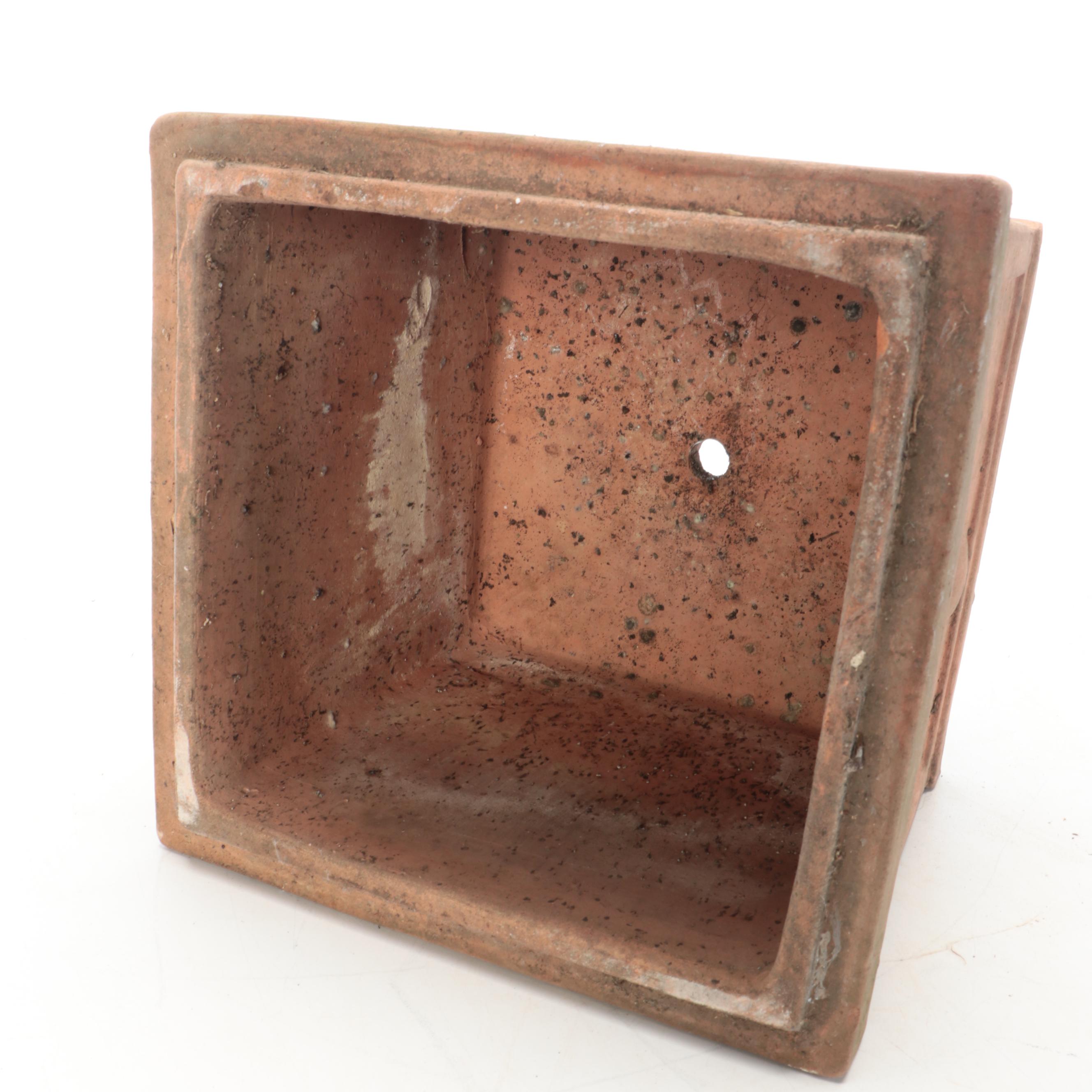 Neoclassical Style Terracotta Plinth