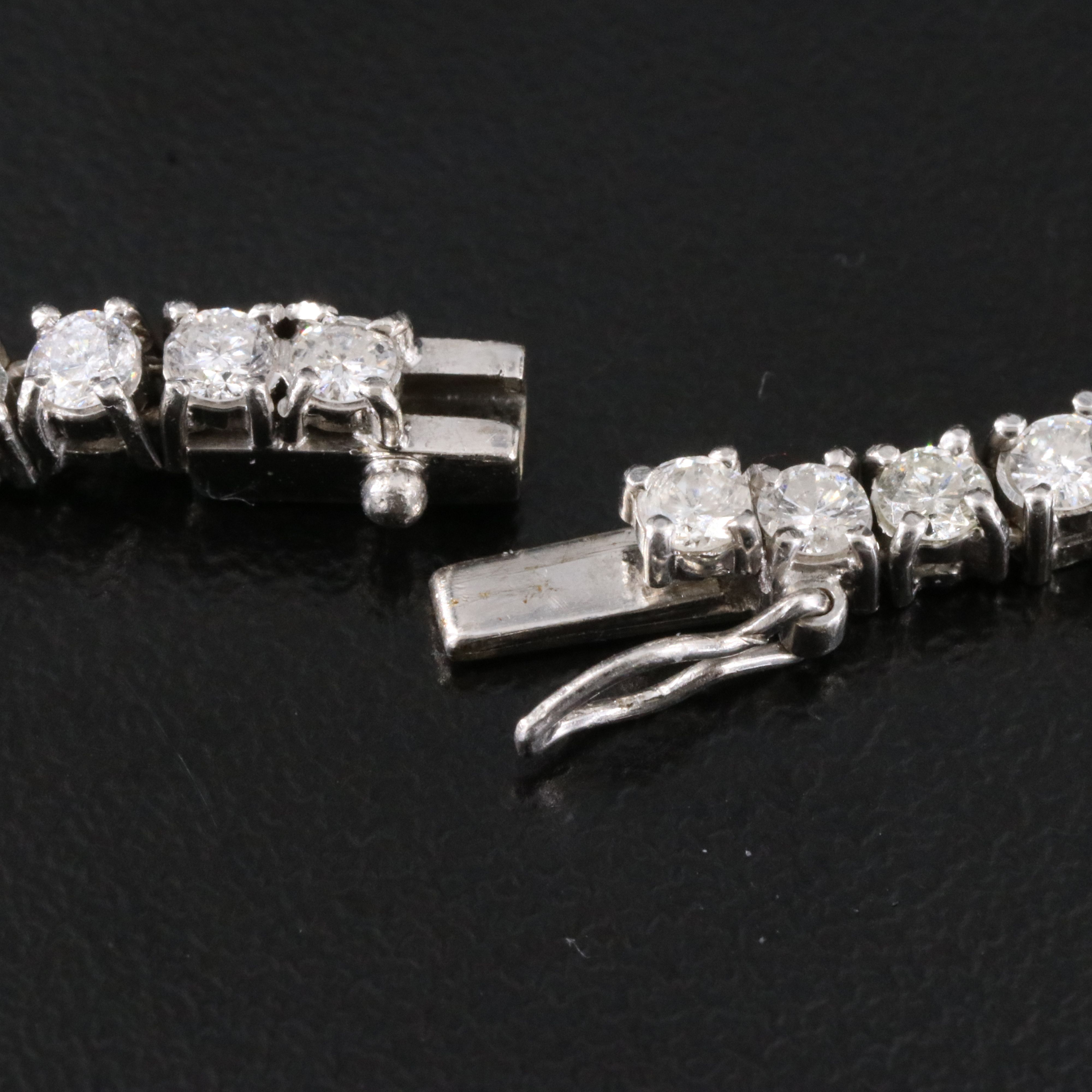 14K 17.23 CTW Diamond Rivière Necklace