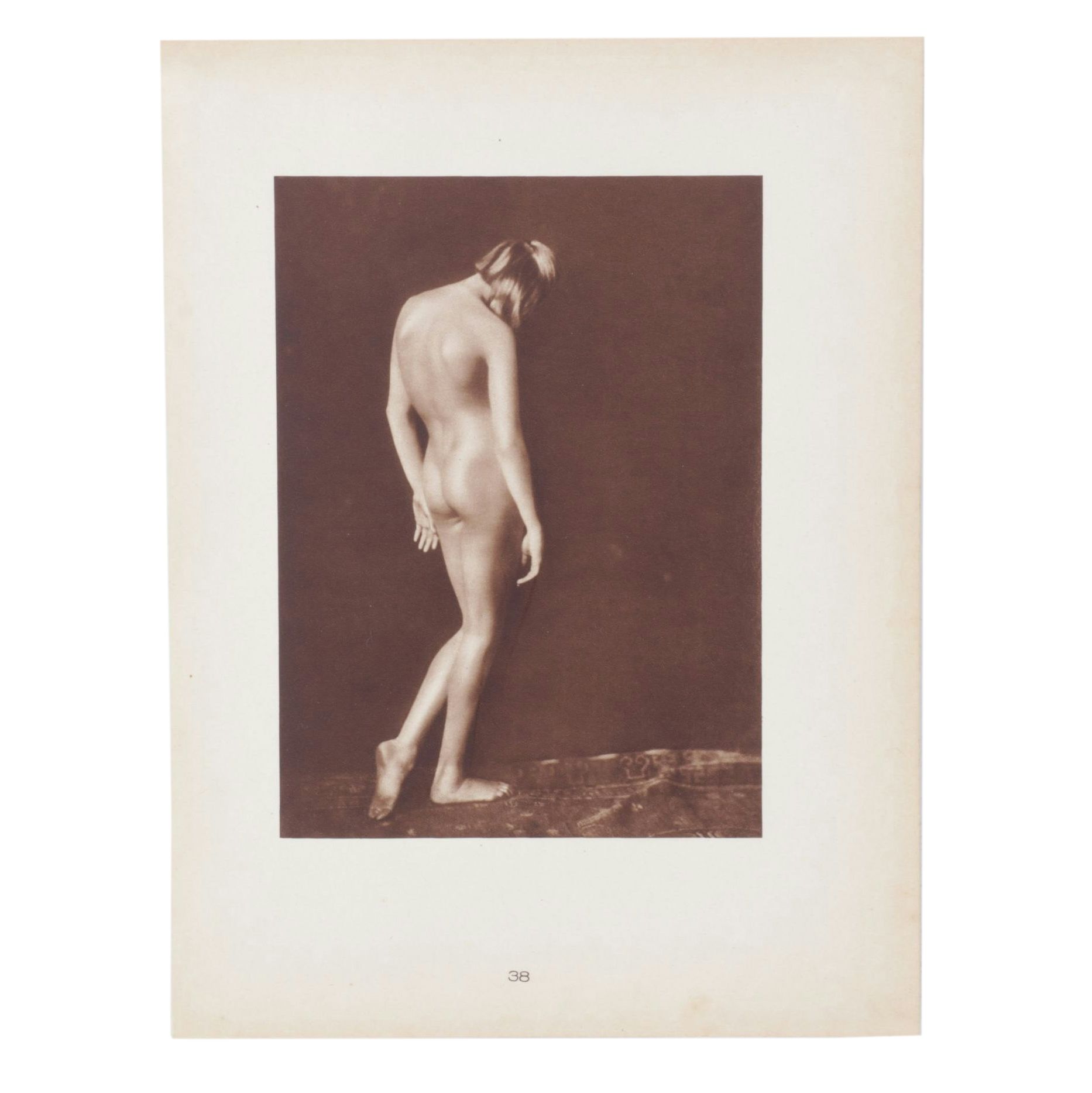 Dr. Pierre Landow "La Femme Nude" Lithograph, 1925