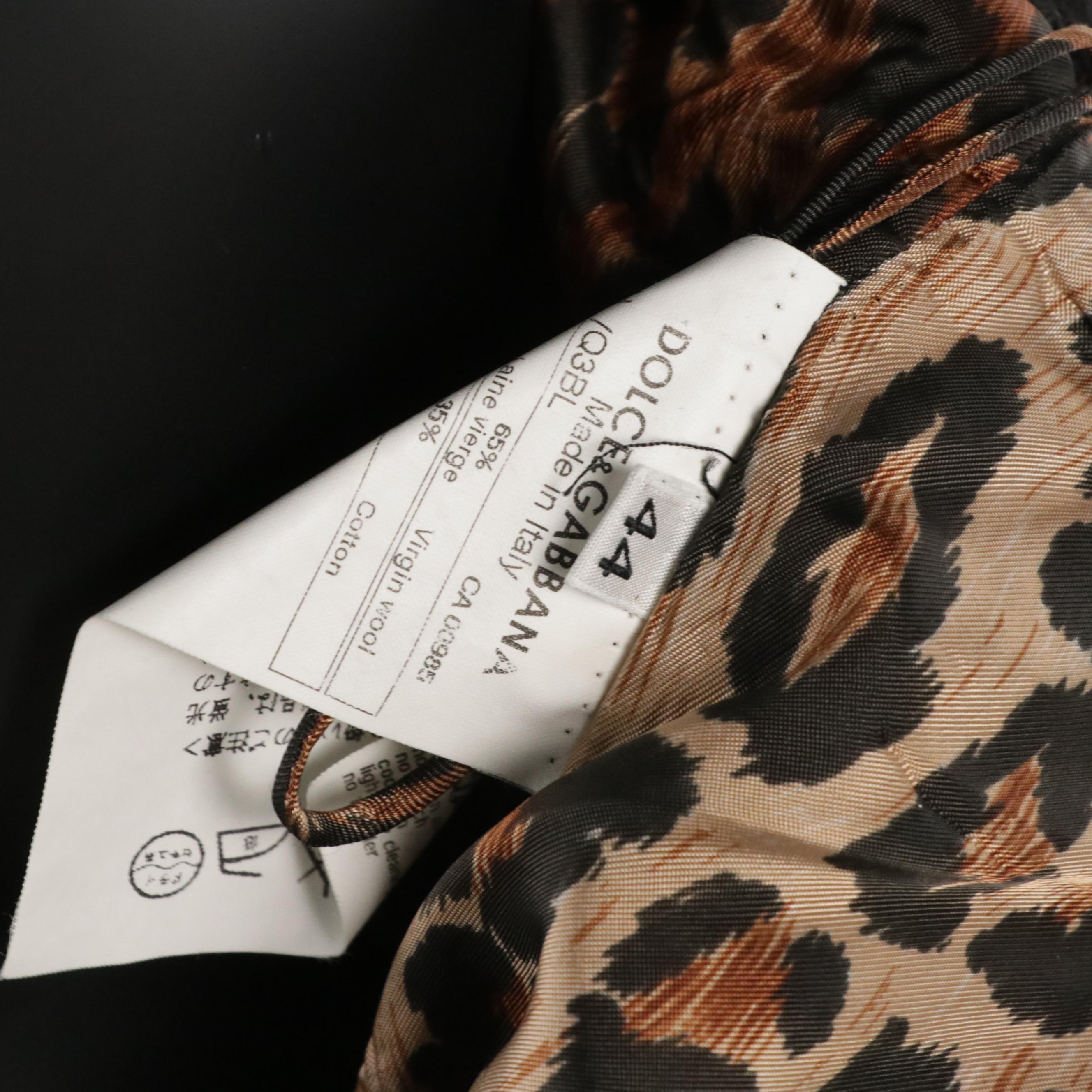 Dolce & Gabbana Bouclé Tweed Strapless Dress