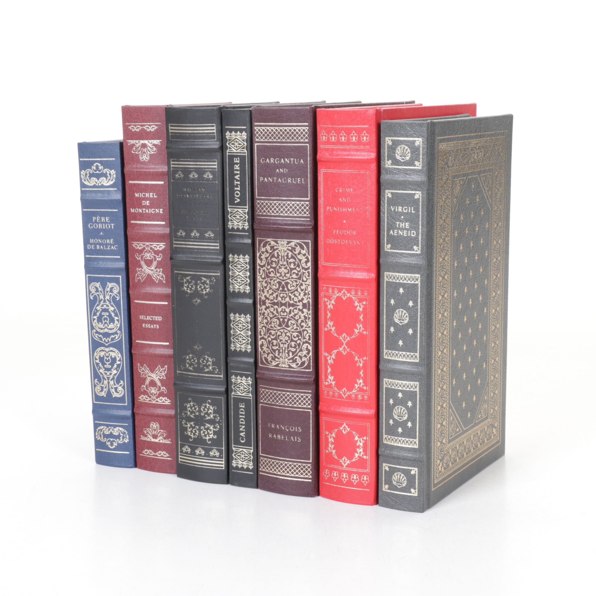 "The Aneid" by Virgil, "Candide" by Voltaire, and More Franklin Library Books