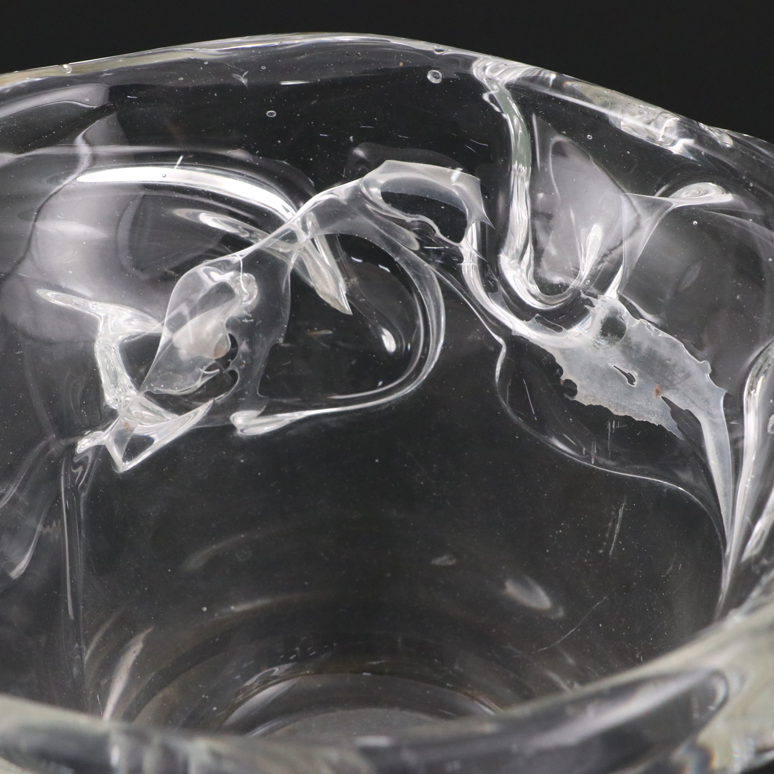 Handblown Glass Decorative Bowls