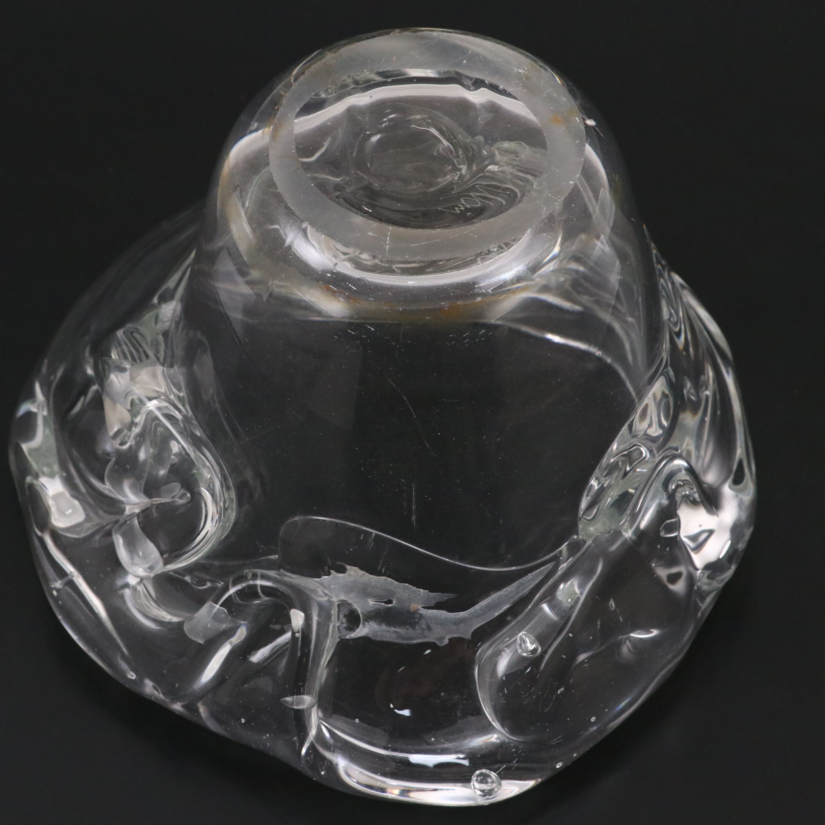 Handblown Glass Decorative Bowls