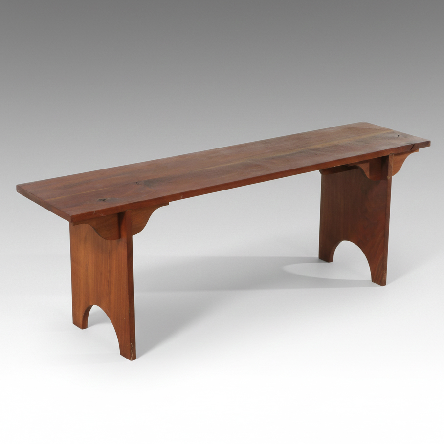 Primitive Style Pine Bench