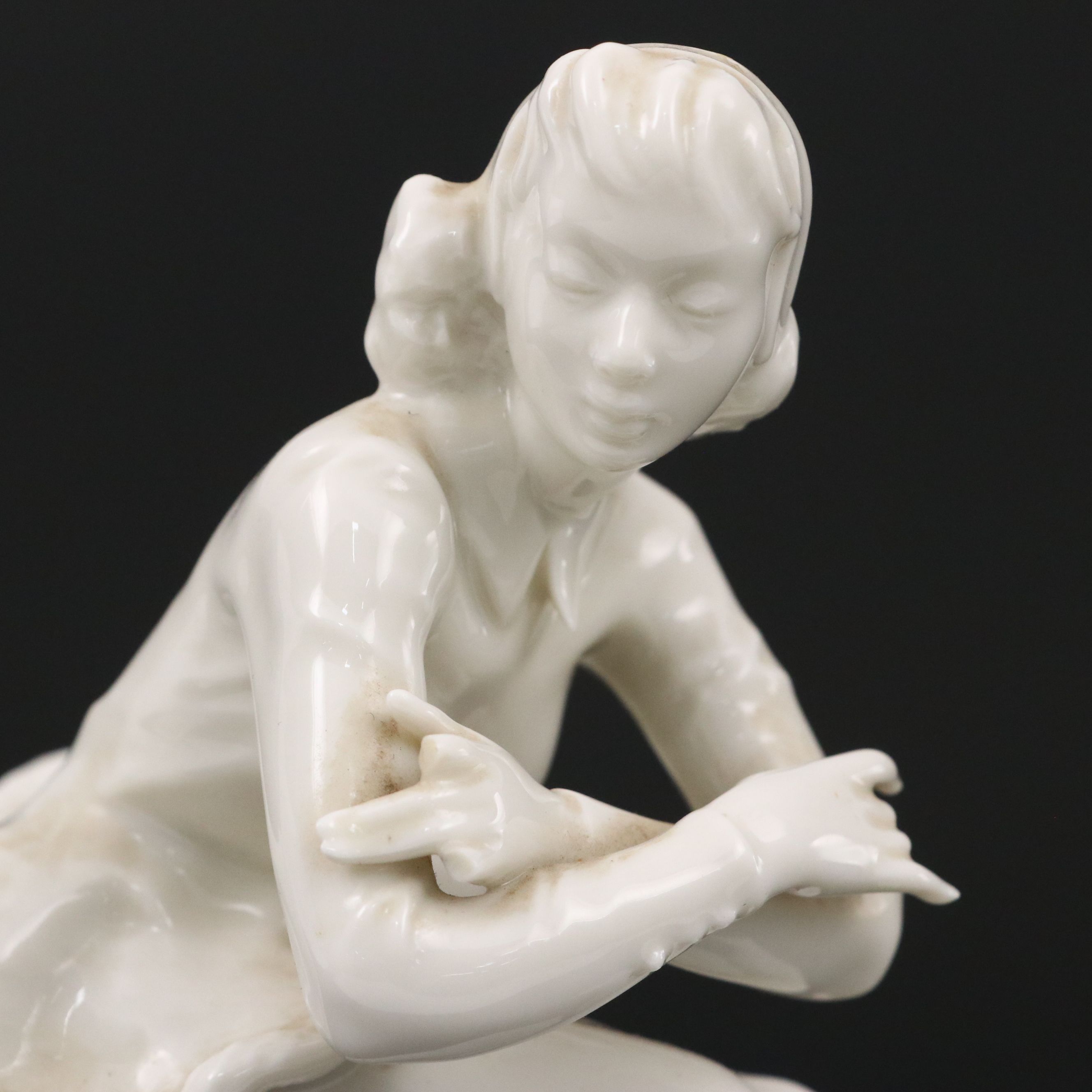 Hutschenreuther Porcelain Ice Skater Figurine