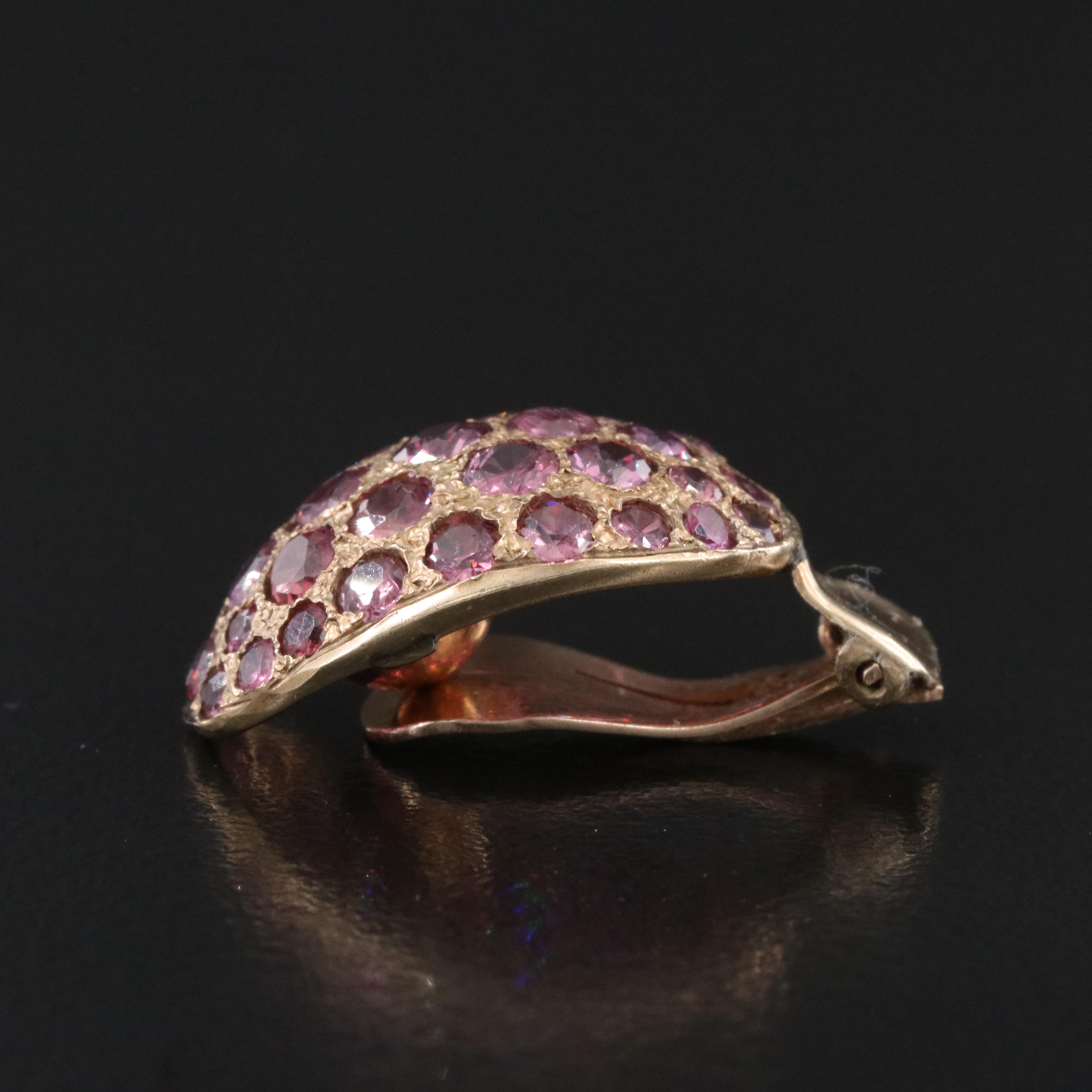 9K Sapphire Earrings